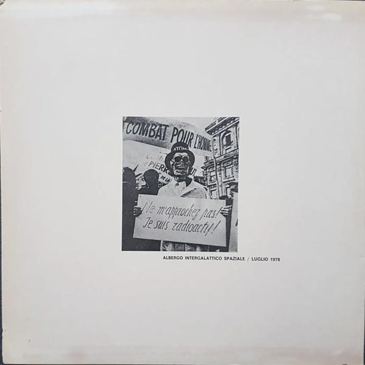 ALBERGO INTERGALATTICO SPAZIALE (LP/7INCH) Vinyl Record