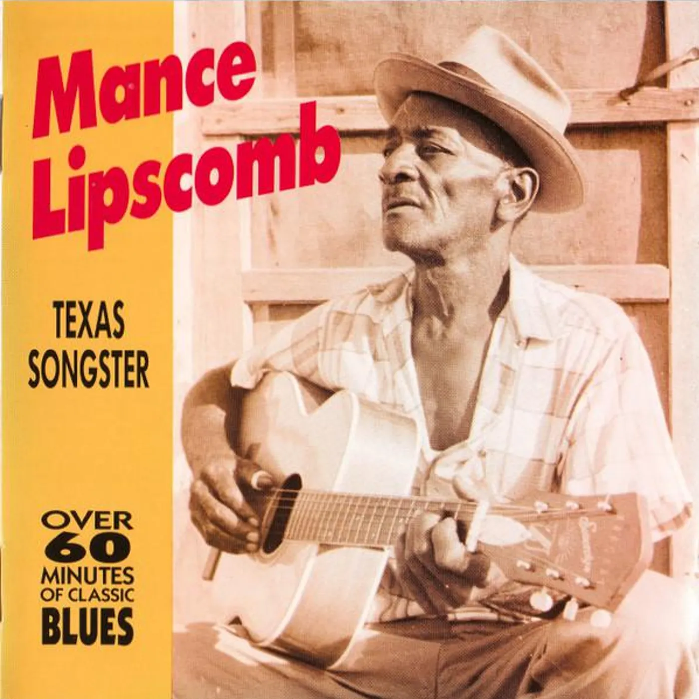Mance Lipscomb Texas Songster Vinyl Record