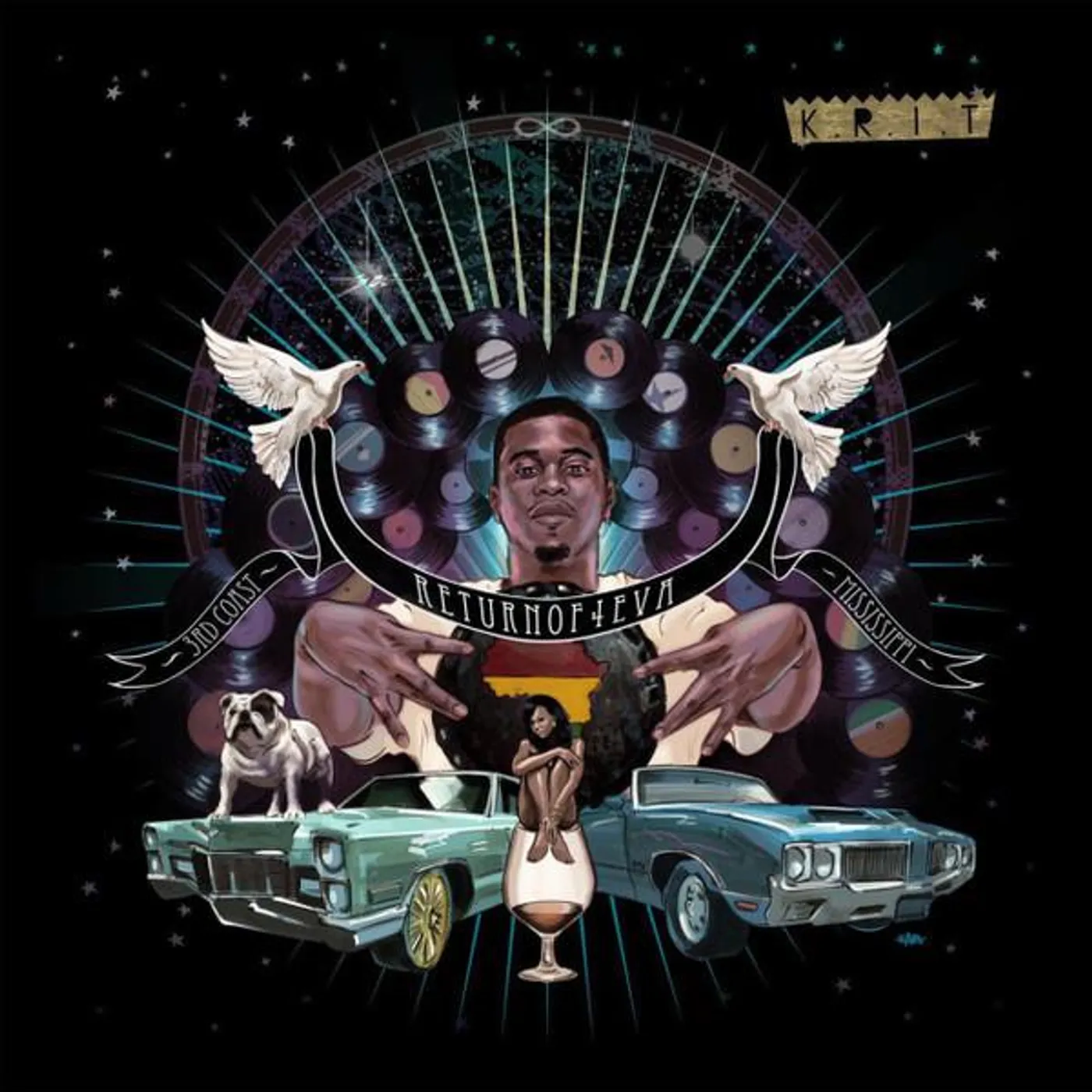 Big K.R.I.T. RETURN OF 4EVA (LIMITED/2LP) Vinyl Record
