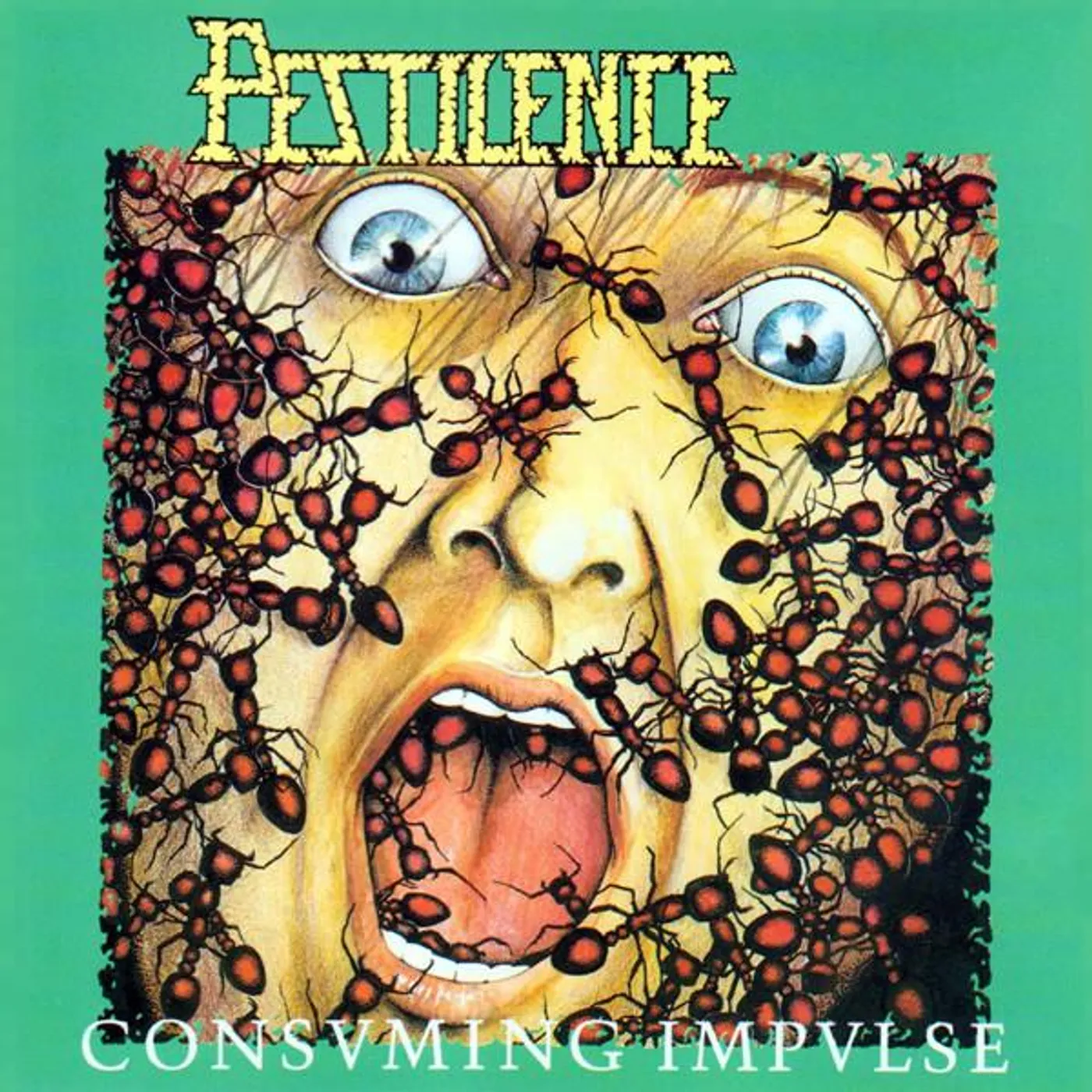 Pestilence CONSUMING IMPULSE Vinyl Record
