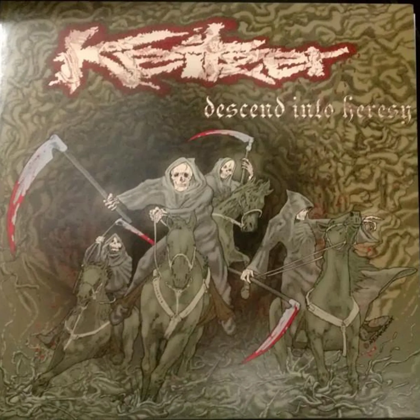 Keitzer DESCEND INTO HERESY Vinyl Record