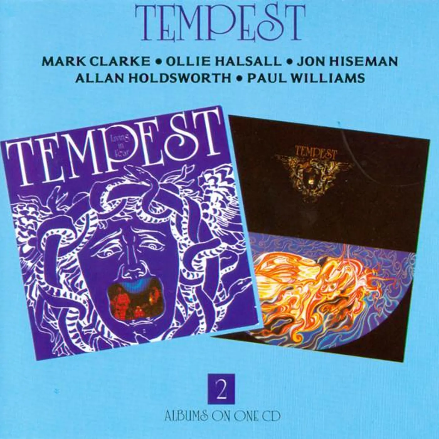 TEMPEST / LIVING IN FEAR CD