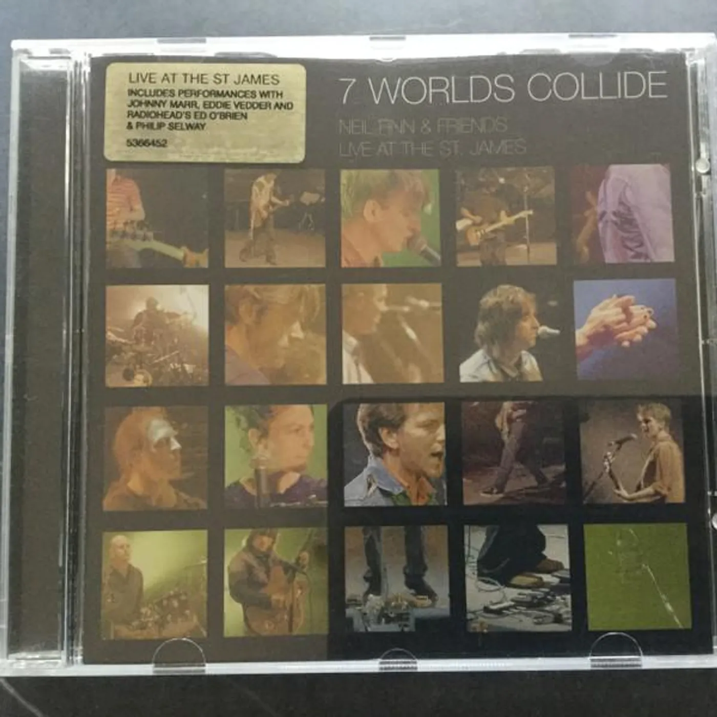 Neil Finn 7 WORLDS COLLIDE (LIVE AT THE ST. JAMES) CD