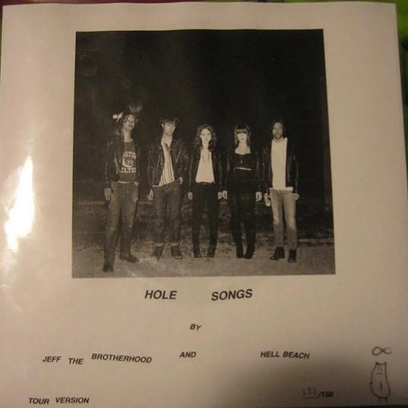 JEFF The Brotherhood Hole   7 Vinyl Record