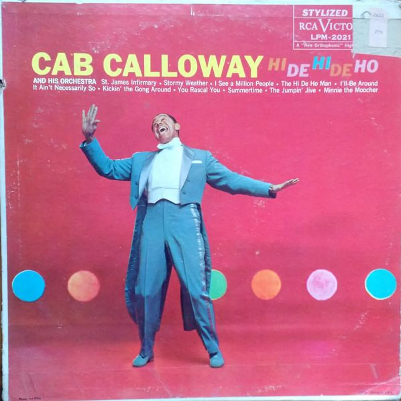 Cab Calloway Hi De Hi De Ho Vinyl Record