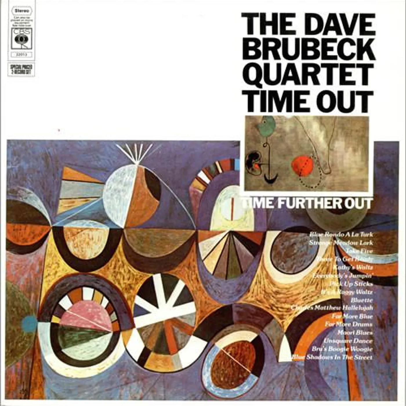 The Dave Brubeck Quartet TIME OUT Vinyl Record