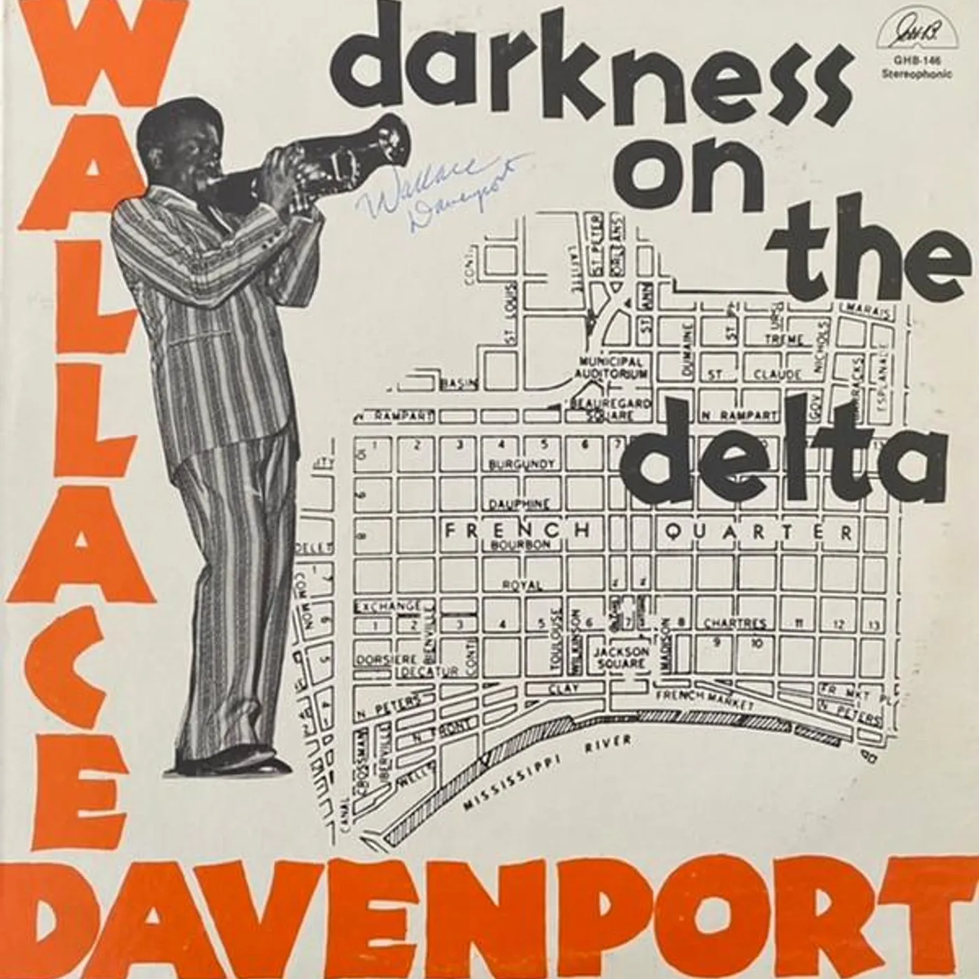 Wallace Davenport DARKNESS ON THE DELTA (Vinyl)