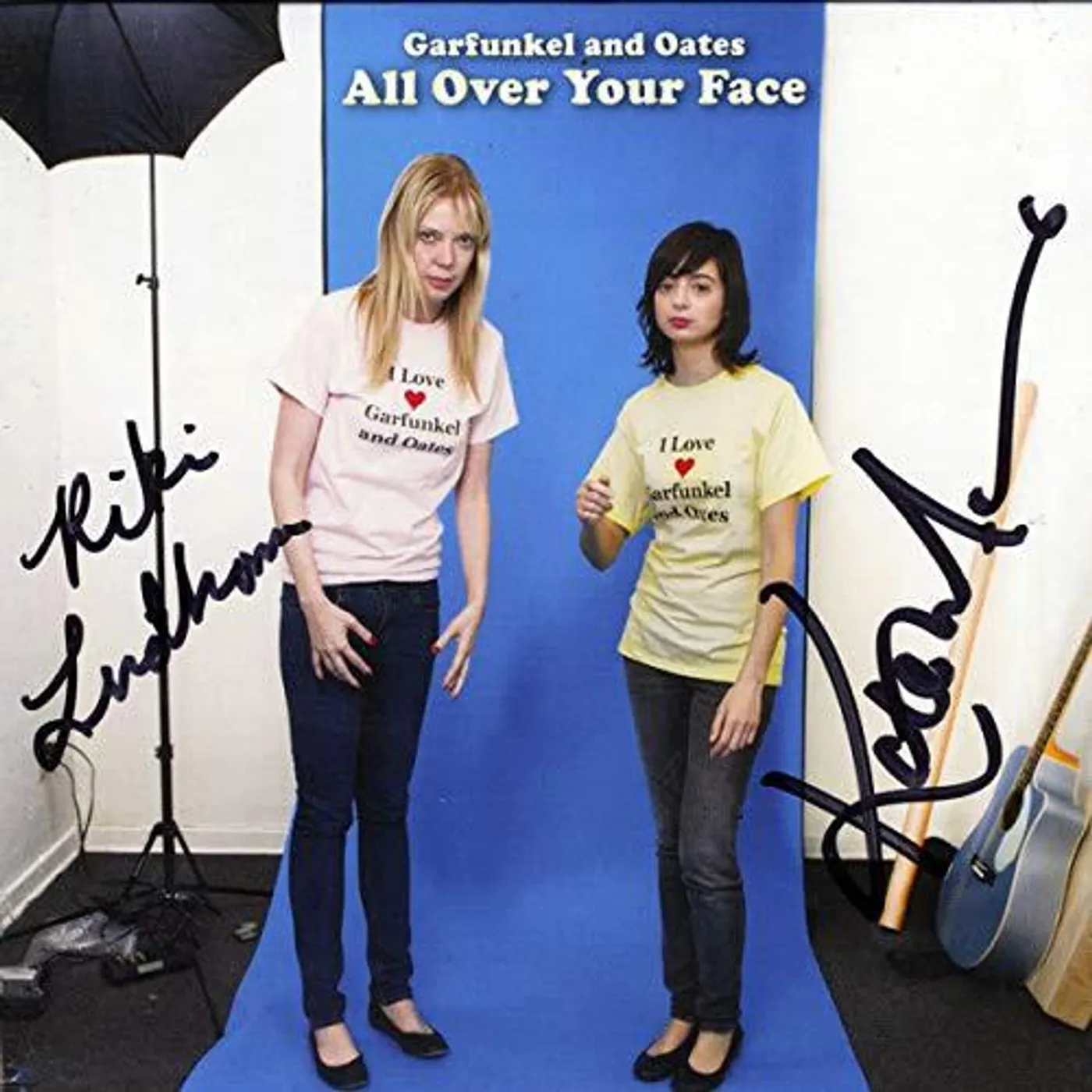 Garfunkel and Oates 165908 All Over Your Face (Signed) CD