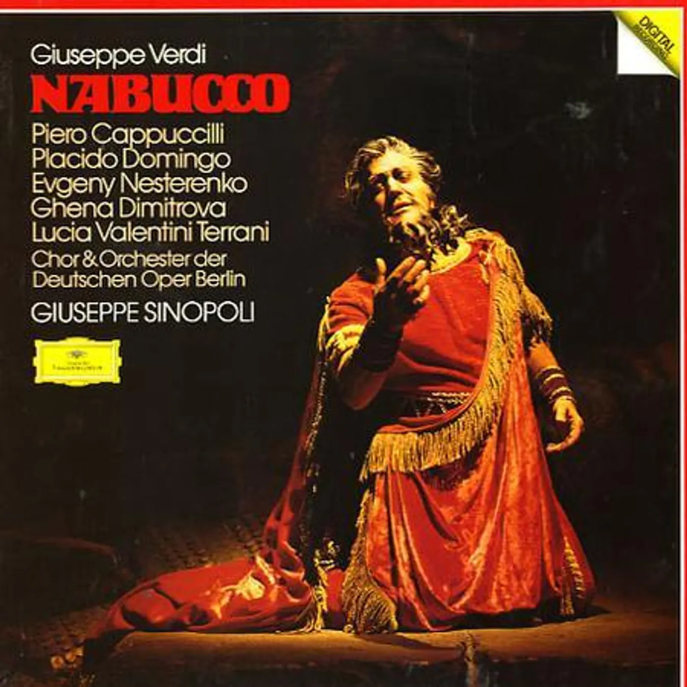 Verdi / Giuseppe Sinopoli VERDI: NABUCCO CD
