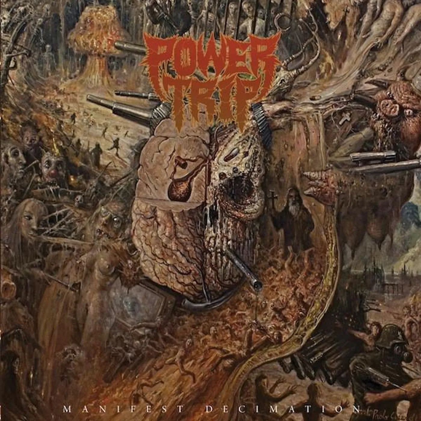 Power Trip MANIFEST DECIMATION Vinyl Record