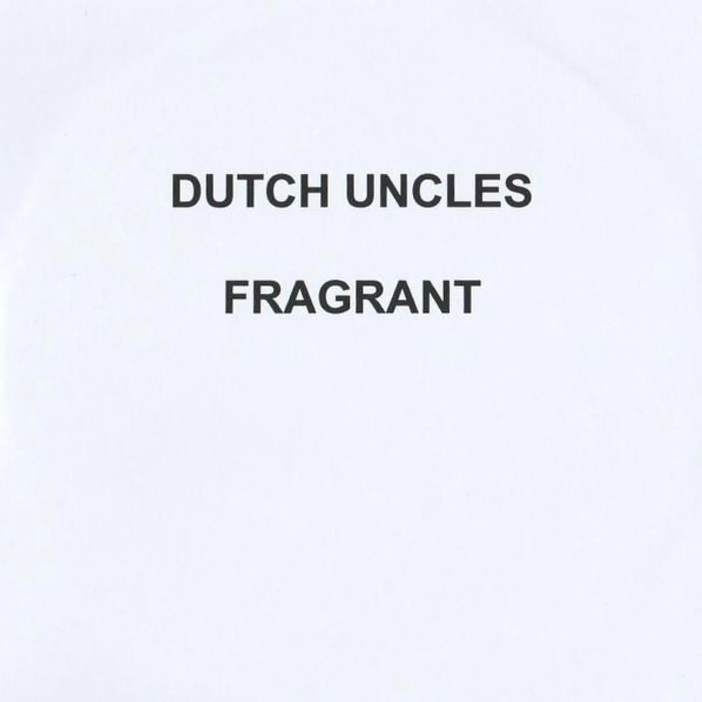 Dutch Uncles Fragrant Vinyl Record