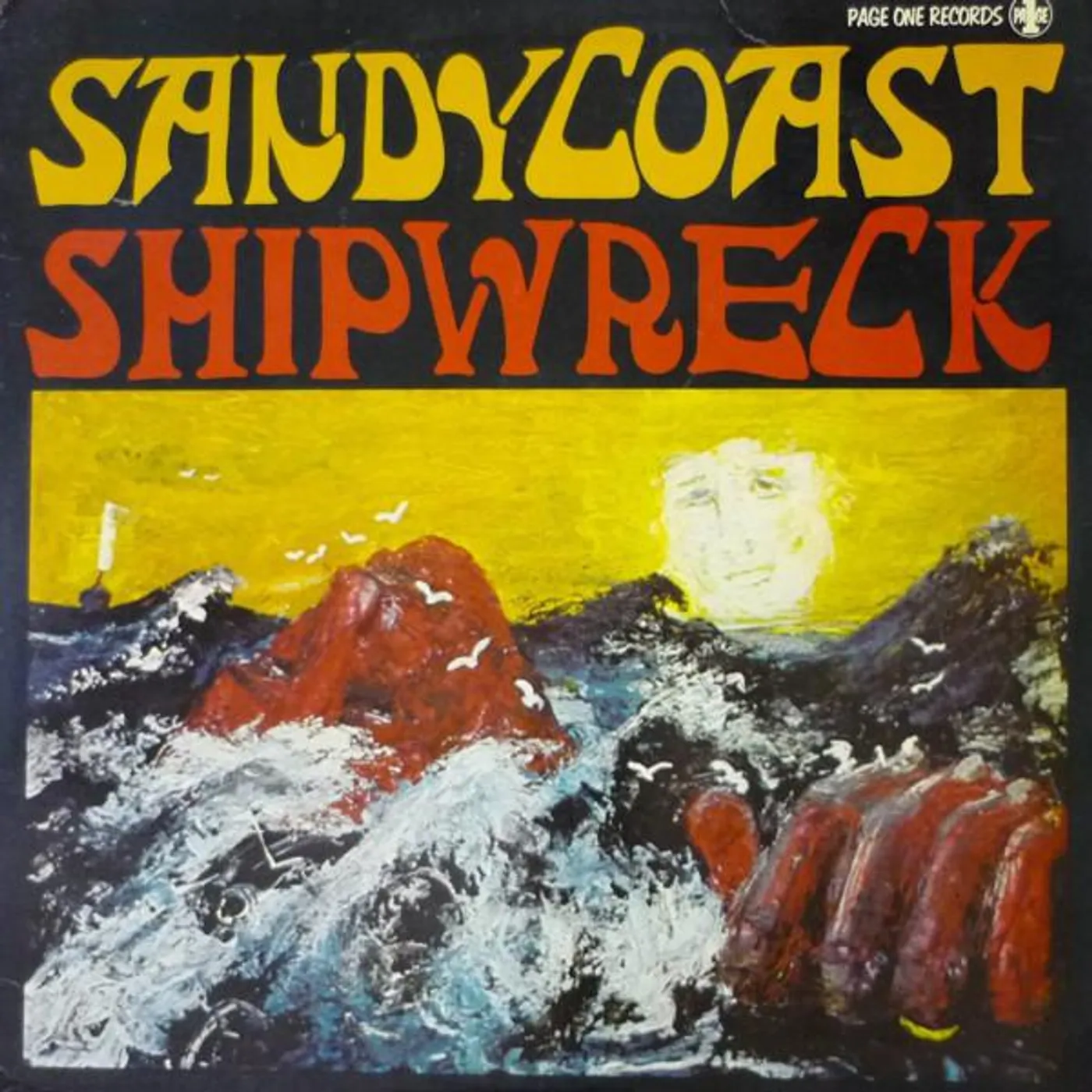 Sandy Coast Shipwreck Vinyl Record