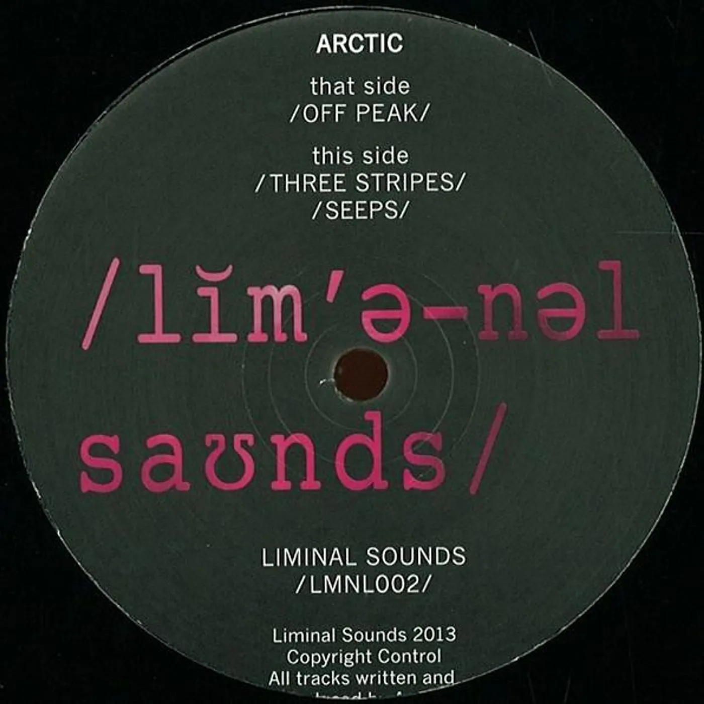 Arctic THREE STRIPES Vinyl Record - UK Release