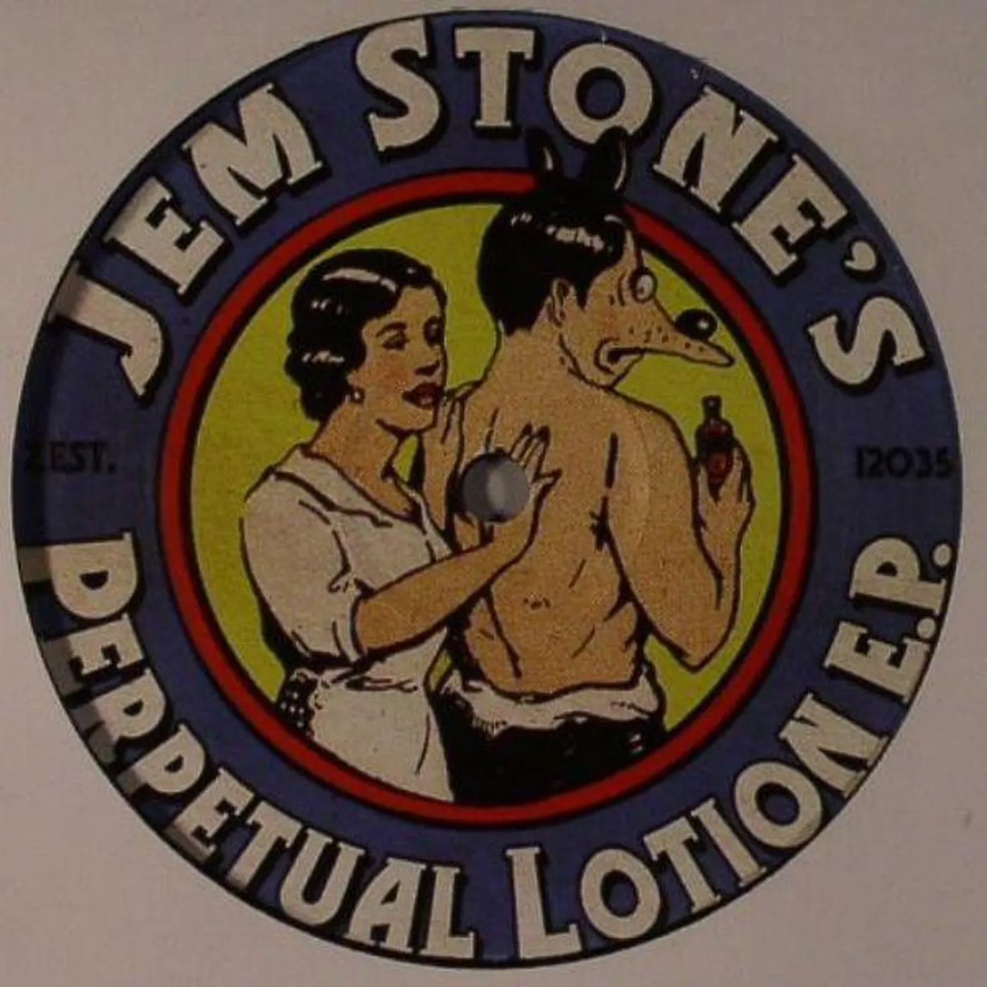 Jem Stone PERPETUAL LOTION EP Vinyl Record - UK Release