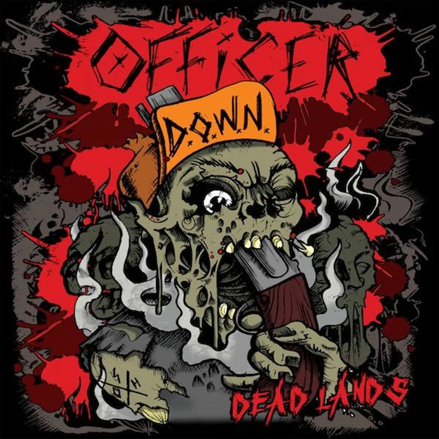 Officer Down DEAD LANDS Vinyl Record - UK Release