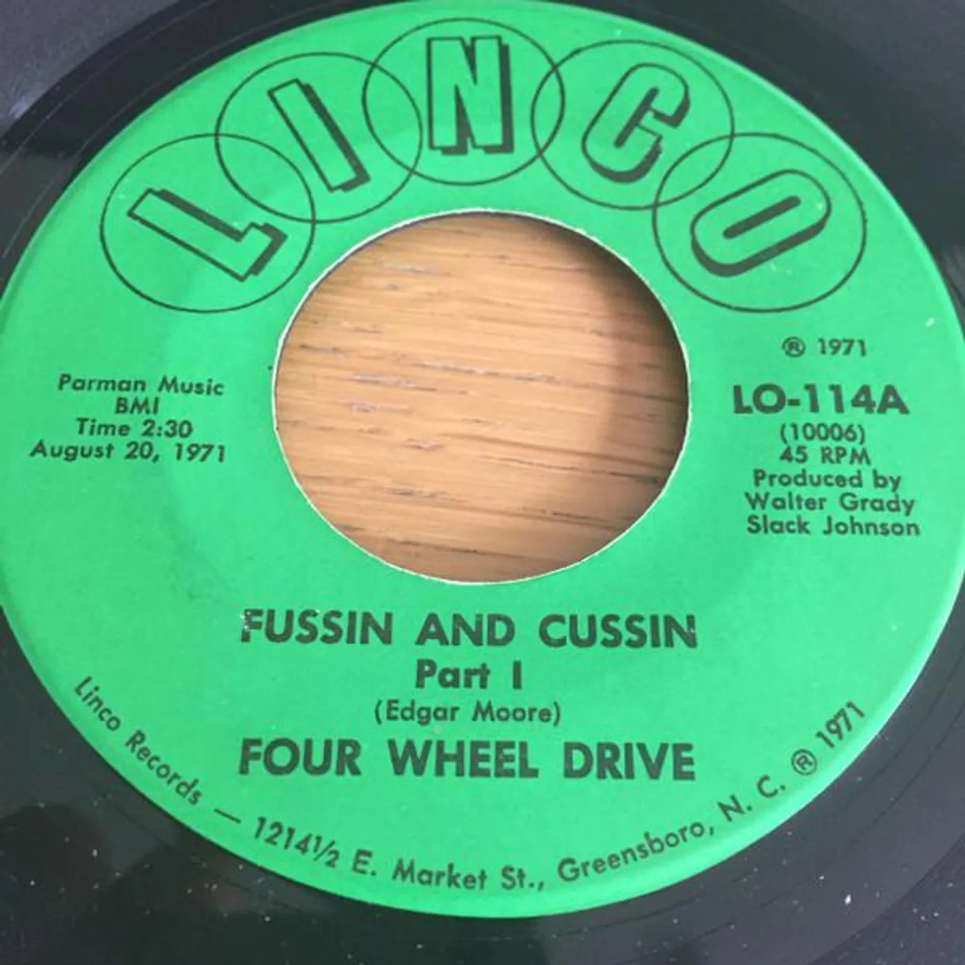 Four Wheel Drive Fussin & Cussin Vinyl Record