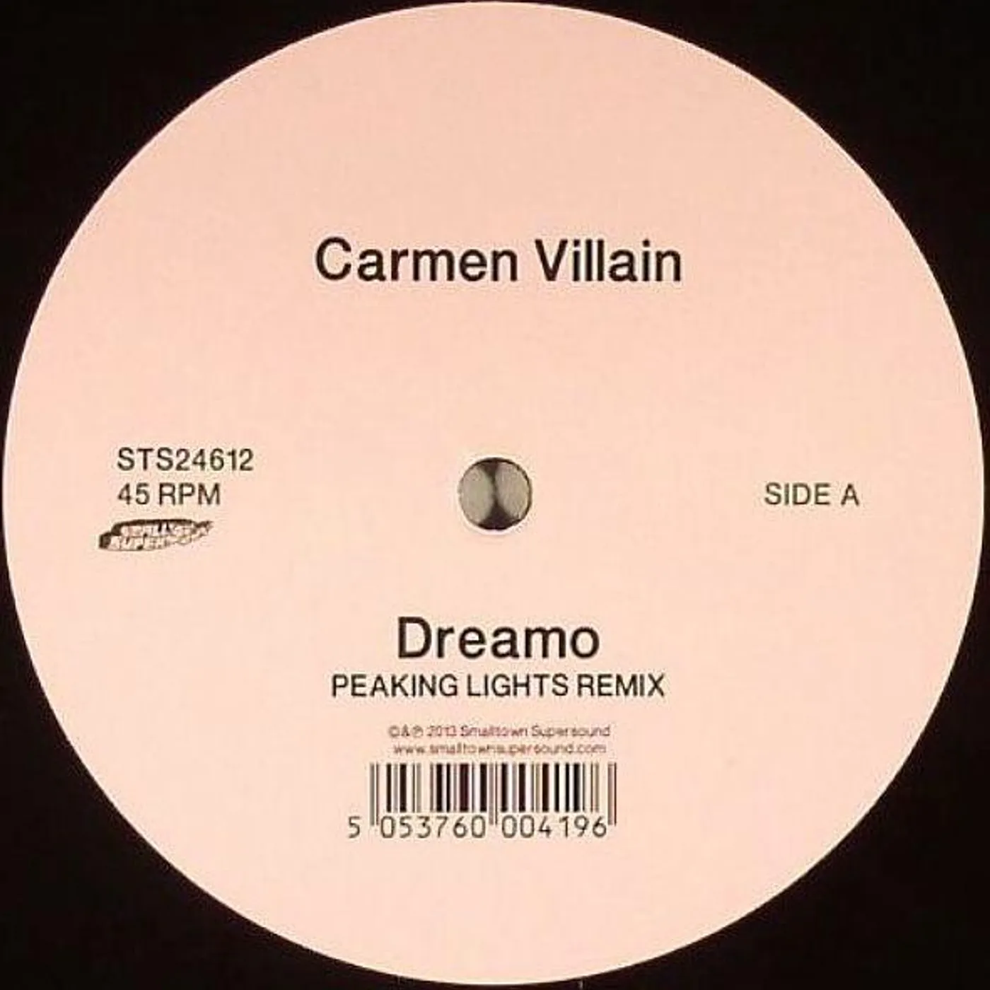 Carmen Villain SLEEPER REMIXES Vinyl Record - UK Release