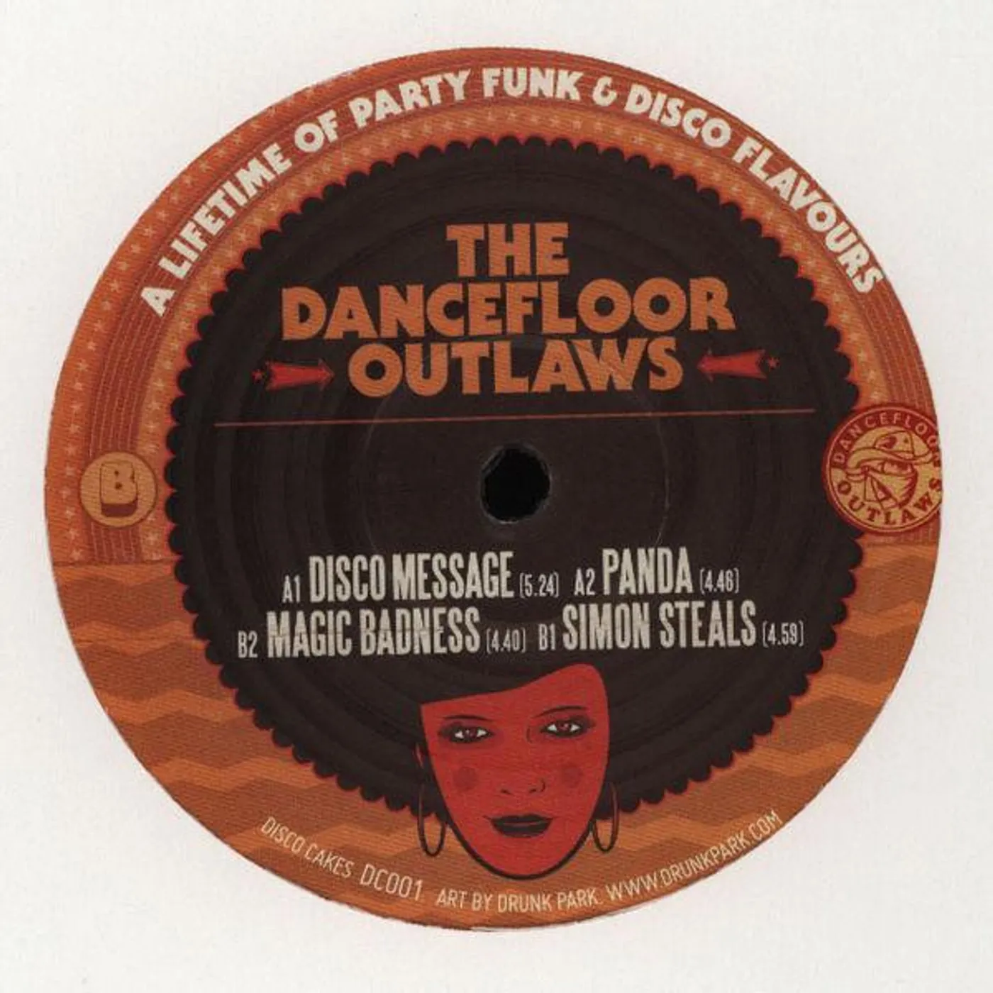 Dancefloor Outlaws VOL. 1-DISCO CAKES Vinyl Record - UK Release