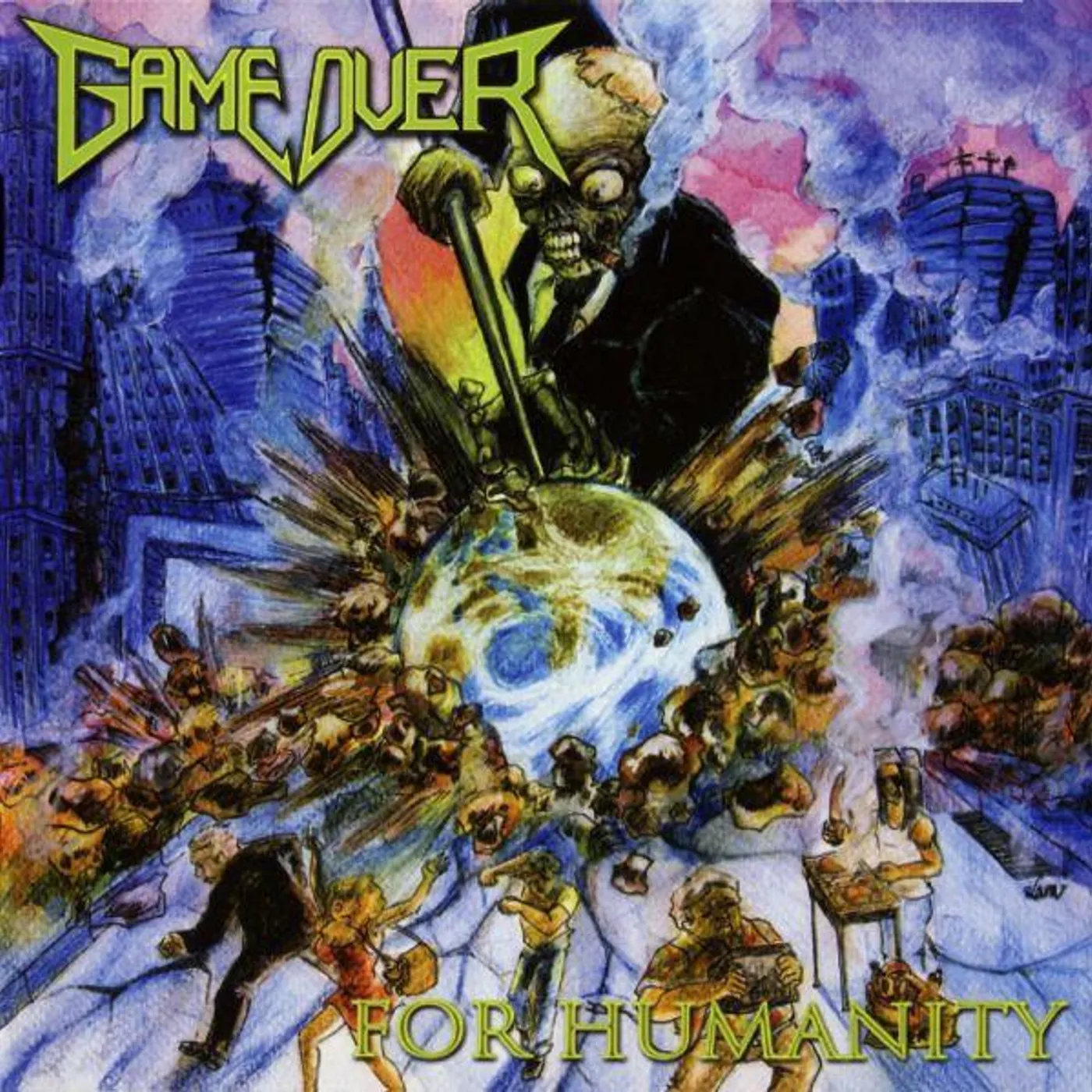 Game Over FOR HUMANITY (X ANNIVERSARY) Vinyl Record