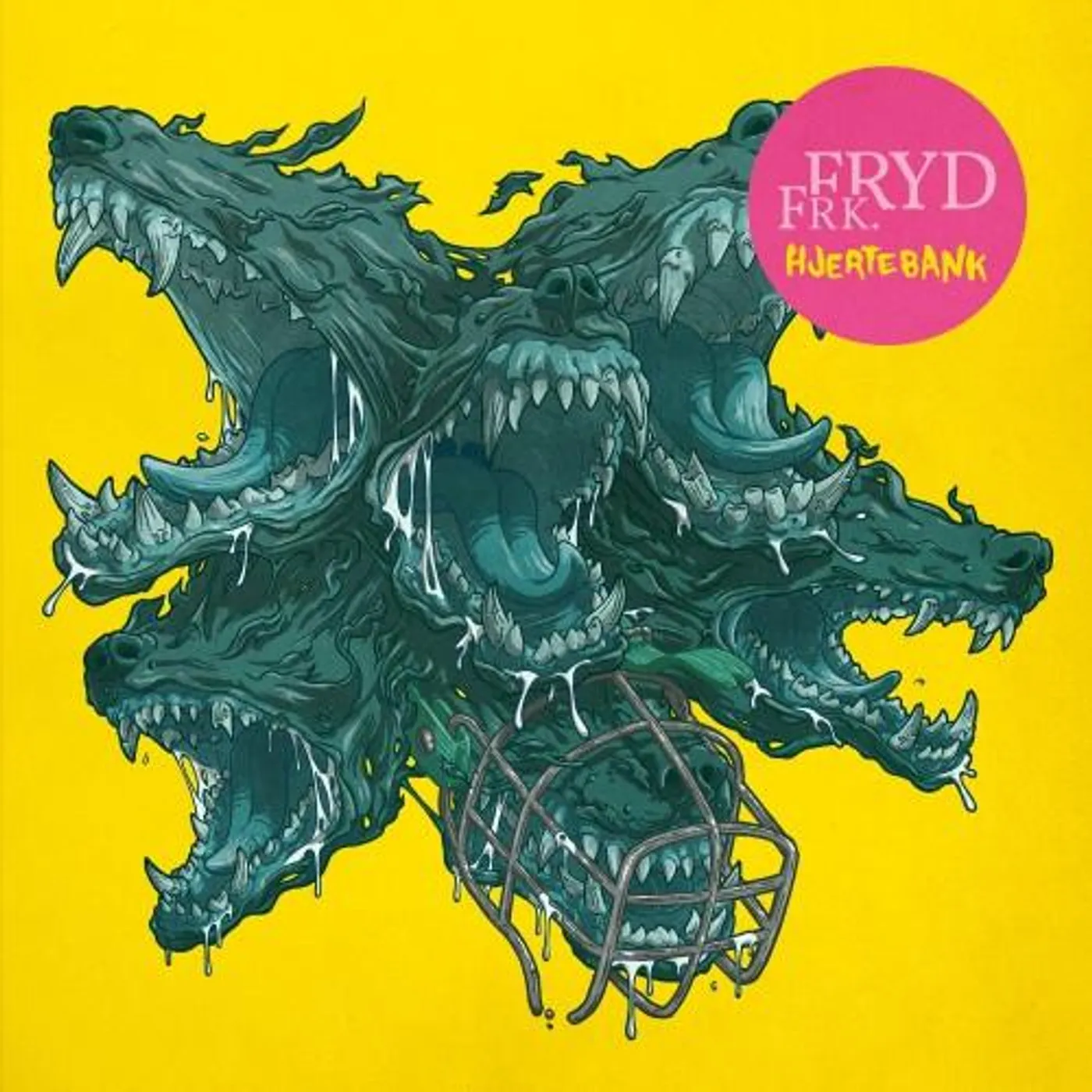 Frk. Fryd HJERTEBANK Vinyl Record - Holland Release