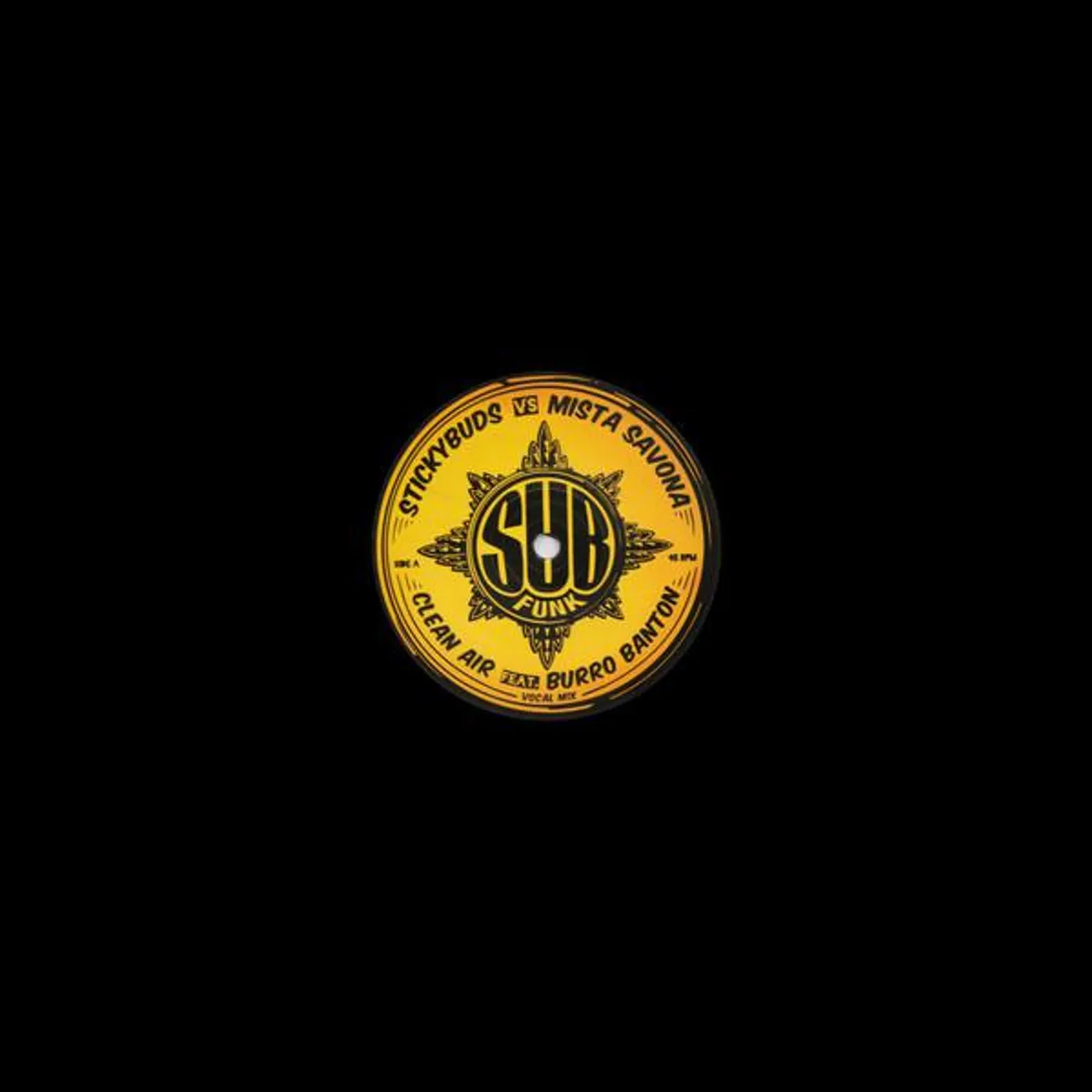 Stickybuds Vs Mista Savona CLEAN AIR Vinyl Record - UK Release