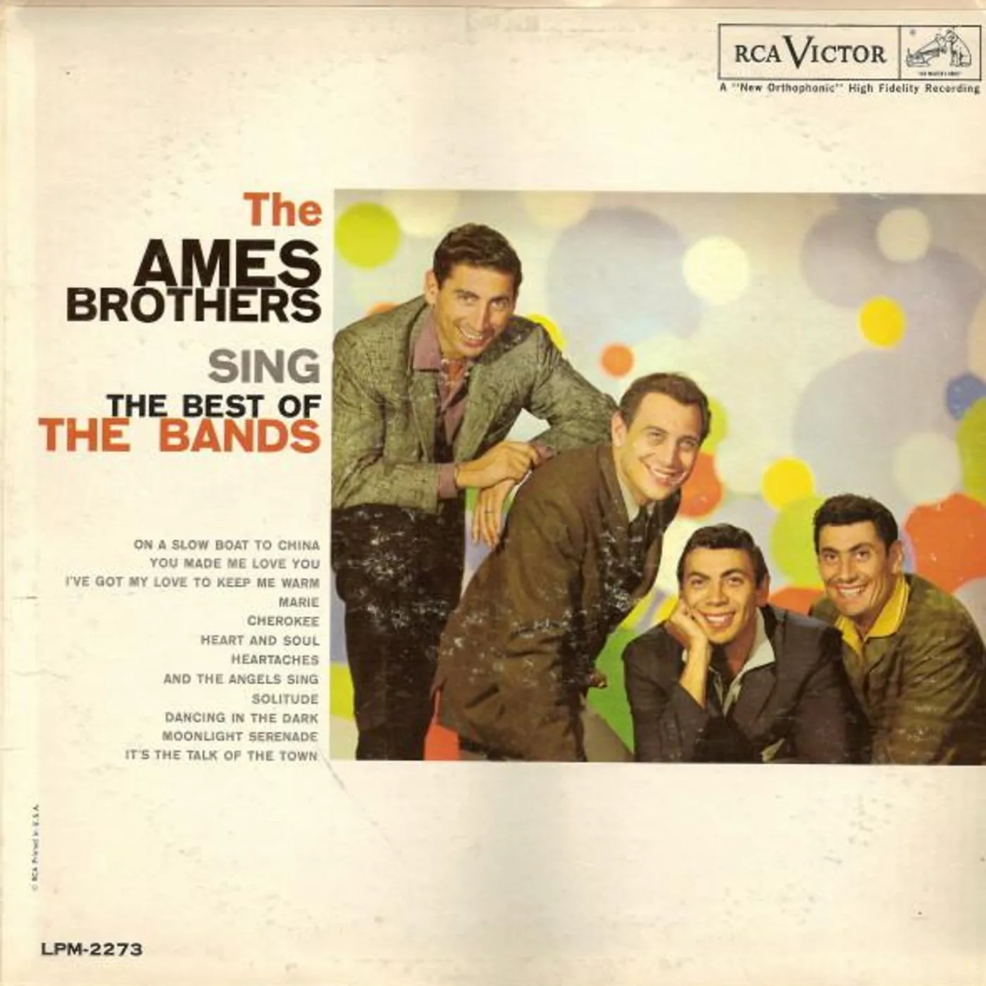 The Ames Brothers SING BEST OF BAND'S CD