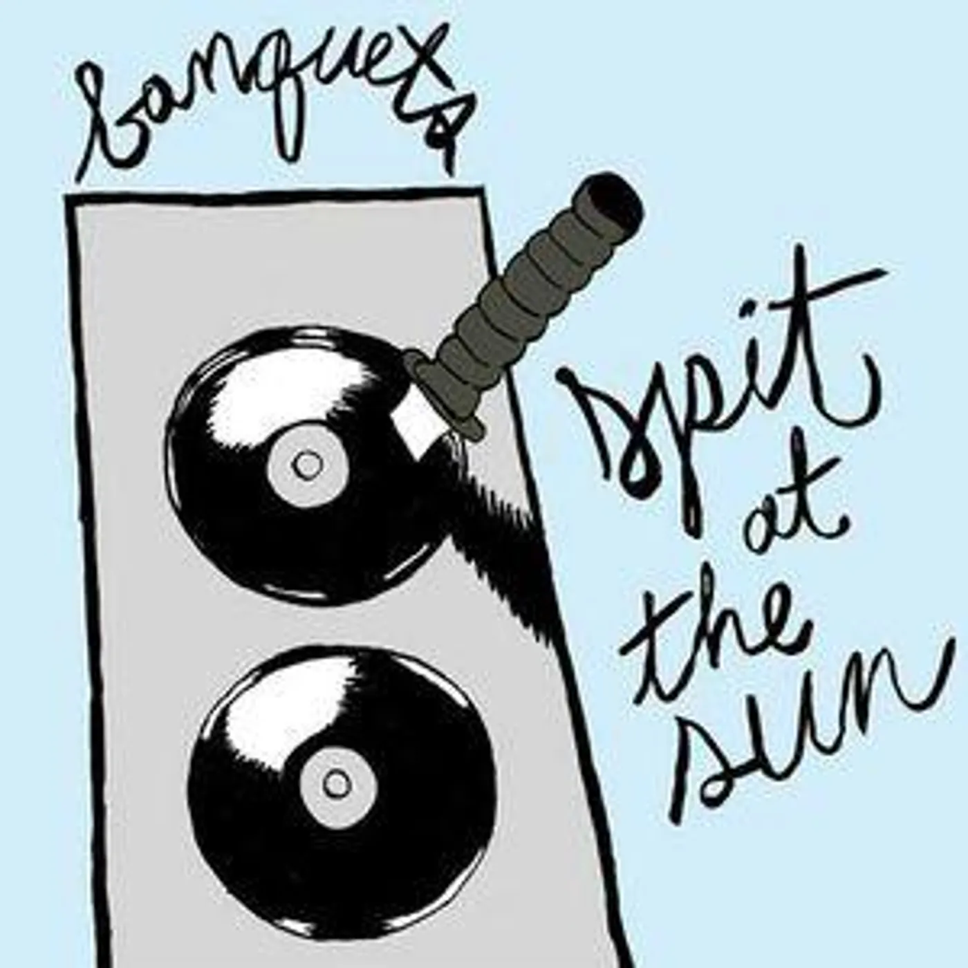 Banquets SPIT AT THE SUN Vinyl Record - Gatefold Sleeve