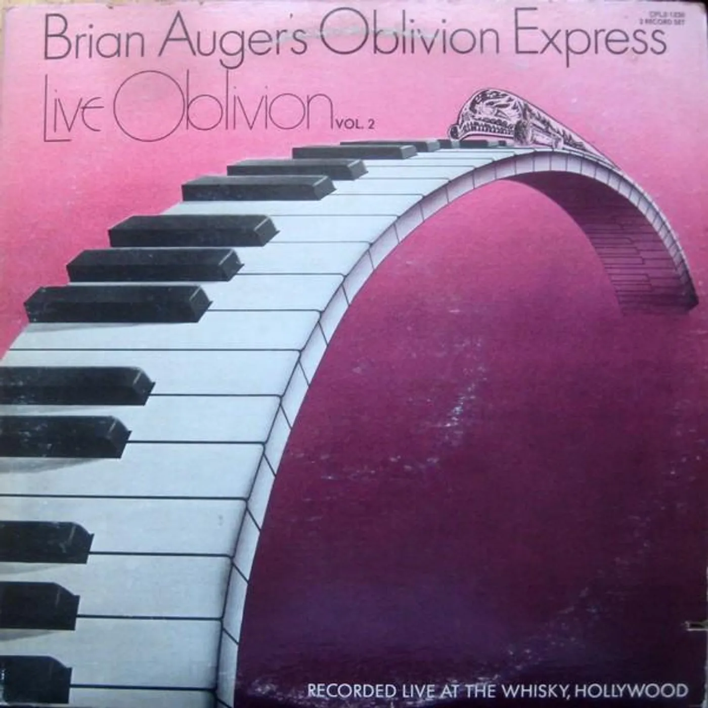 Brian Auger's Oblivion Express LIVE OBLIVION VOL. 2 Vinyl Record