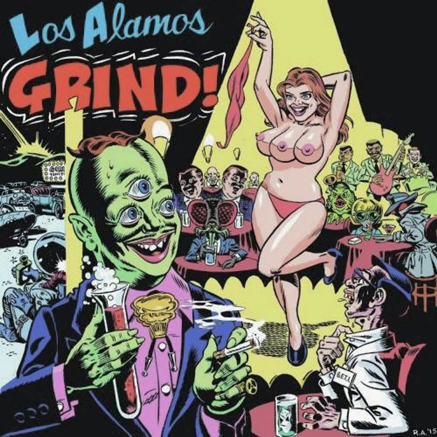 LOS ALAMOS GRIND! / VARIOUS Vinyl Record - Portugal Release