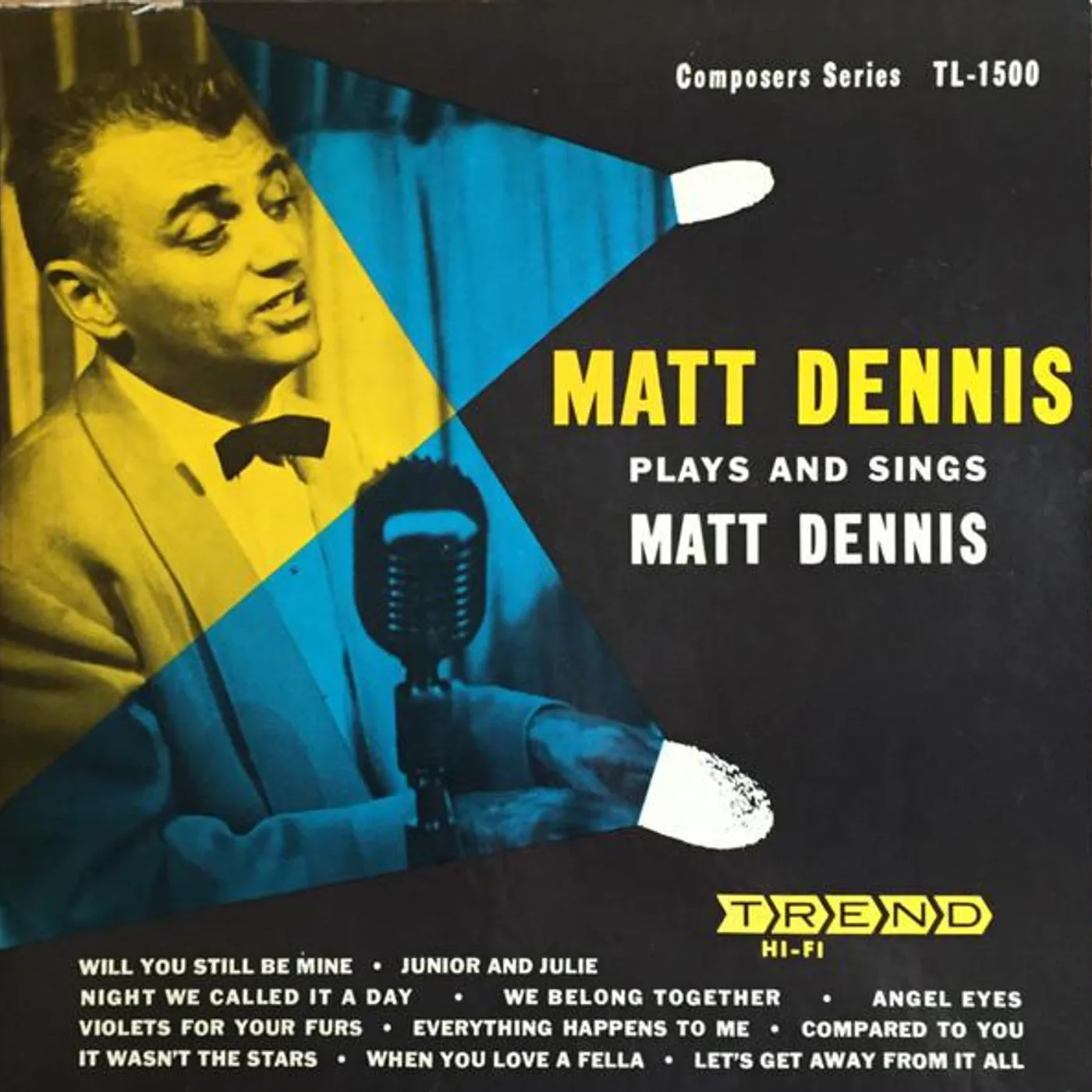 PLAYS & SINGS MATT DENNIS CD