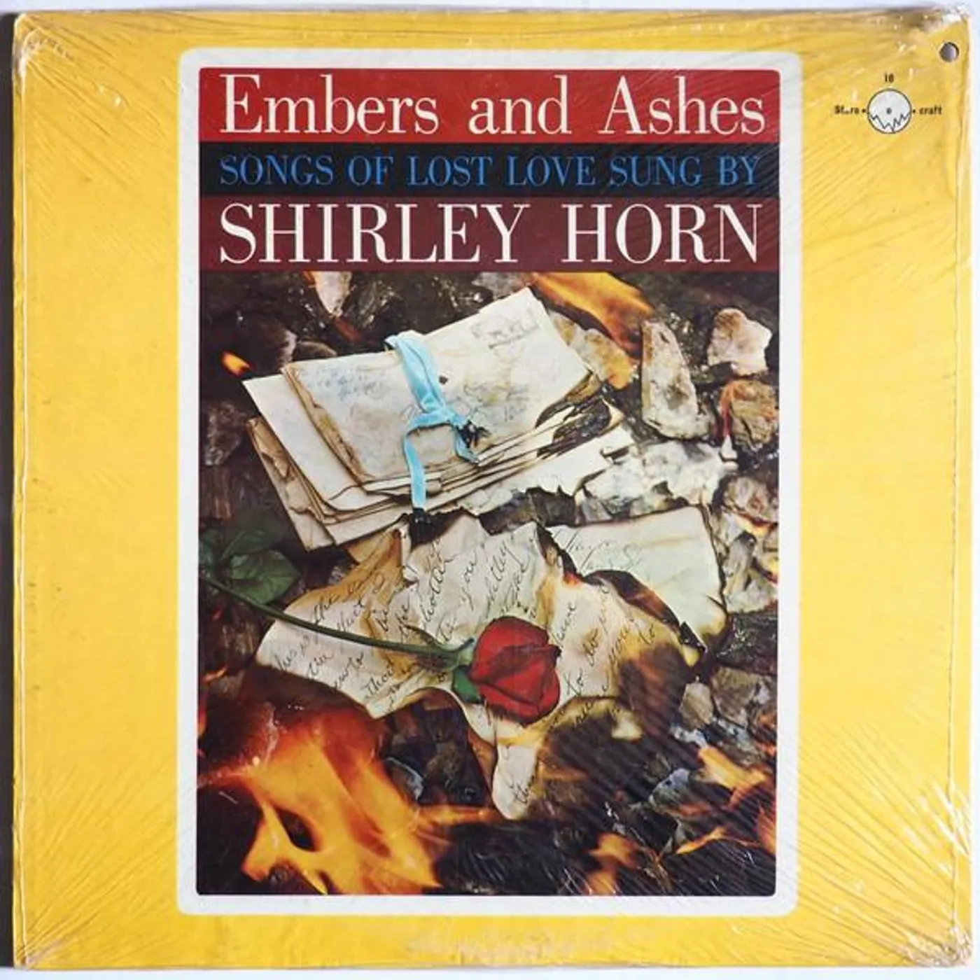 Shirley Horn Embers and Ashes Vinyl Record