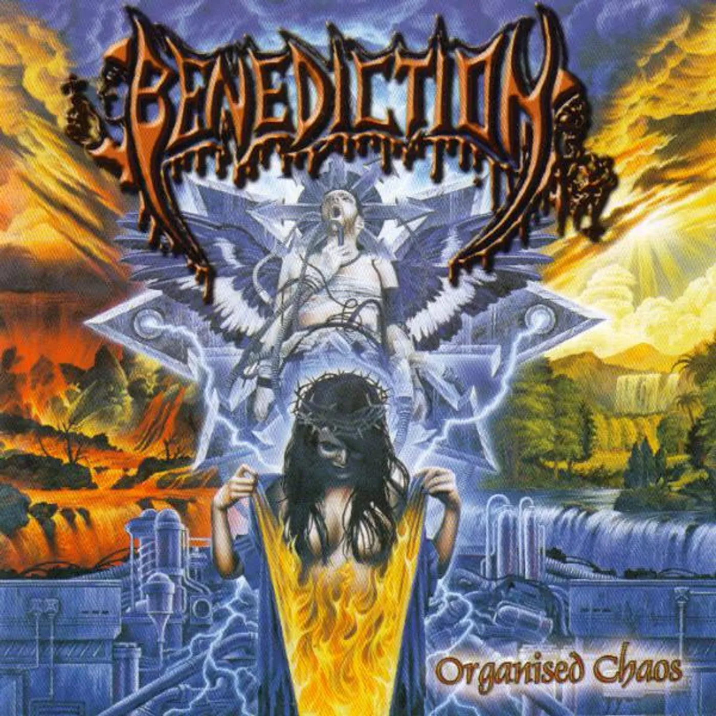 Benediction Organised Chaos Vinyl Record