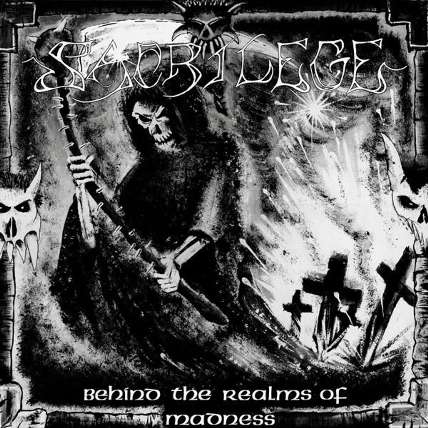 Sacrilege 117424 BEHIND THE REALMS OF MADNESS Vinyl Record