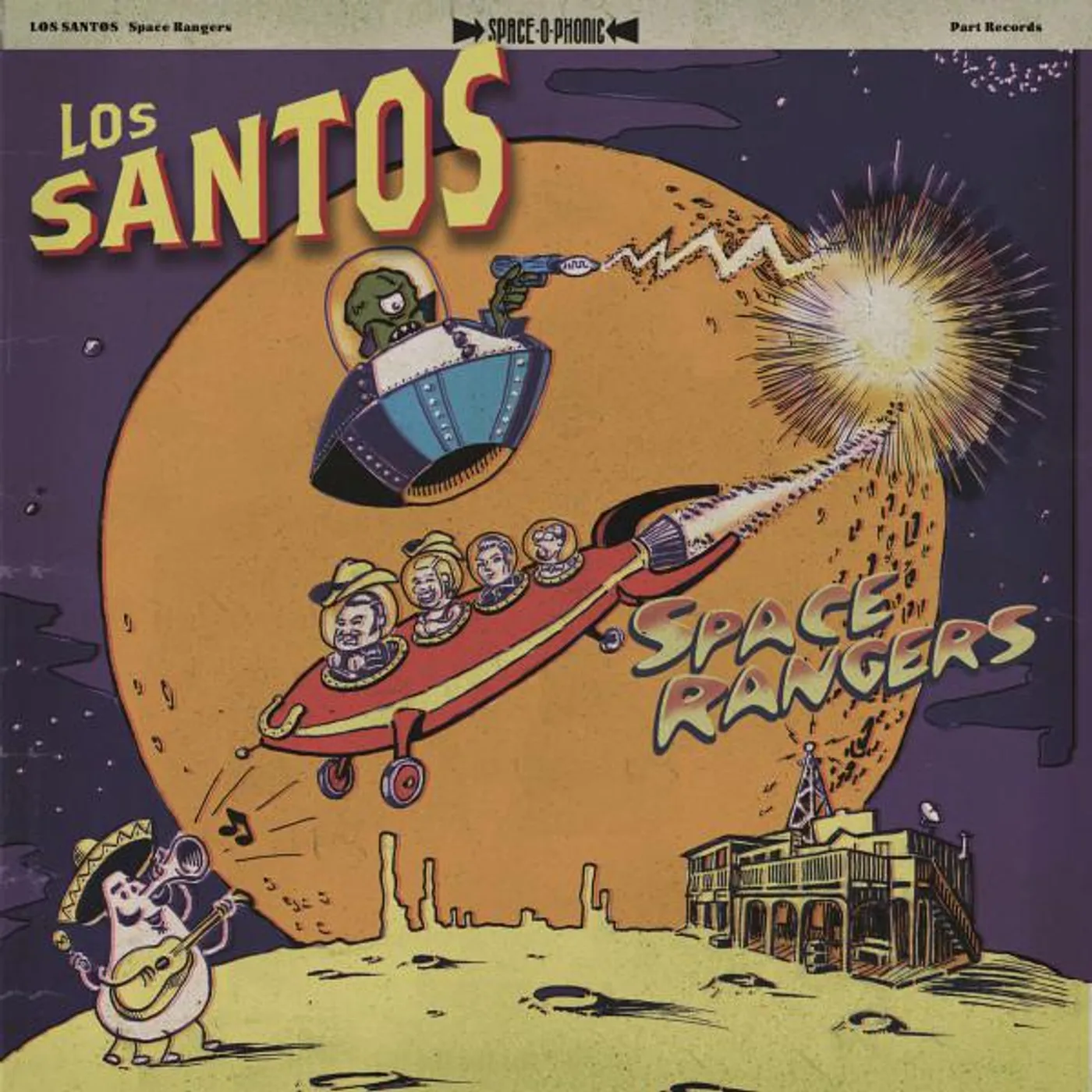 Los Santos SPACE RANGERS Vinyl Record