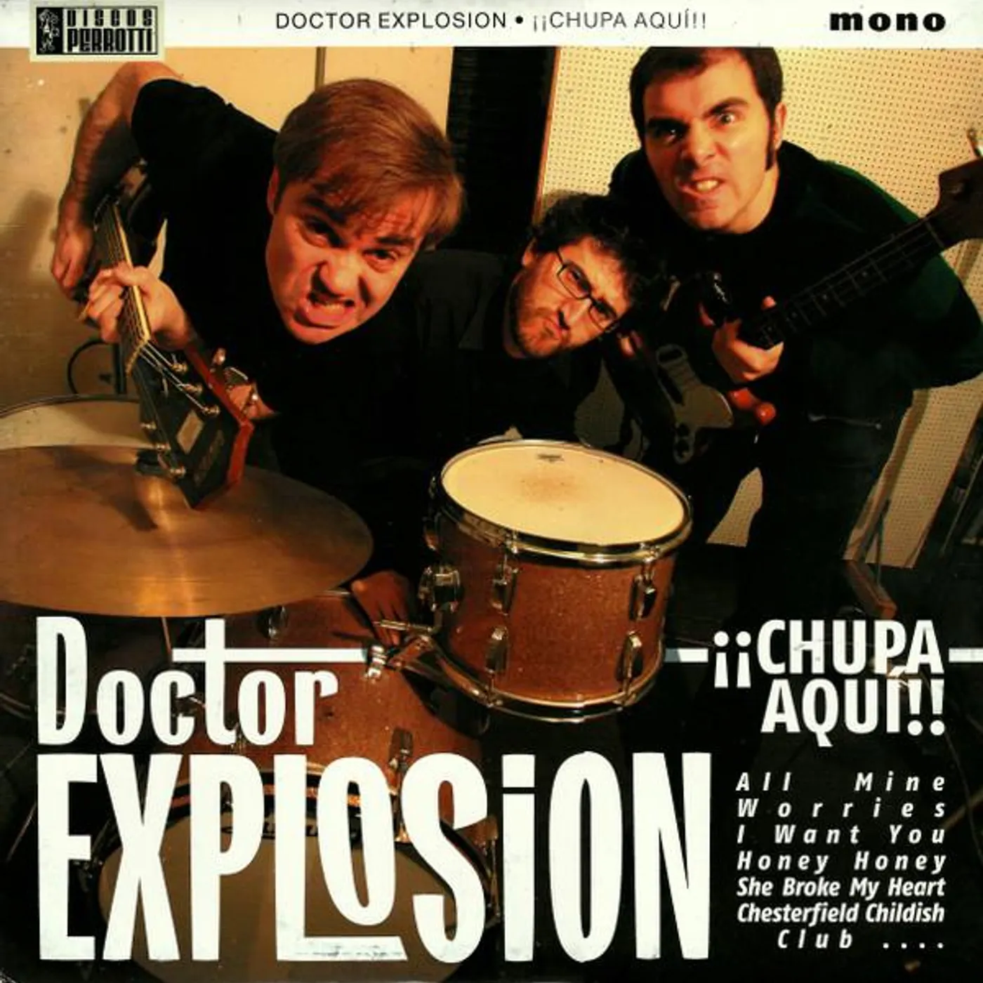Doctor Explosion CHUPA AQUI Vinyl Record - Holland Release