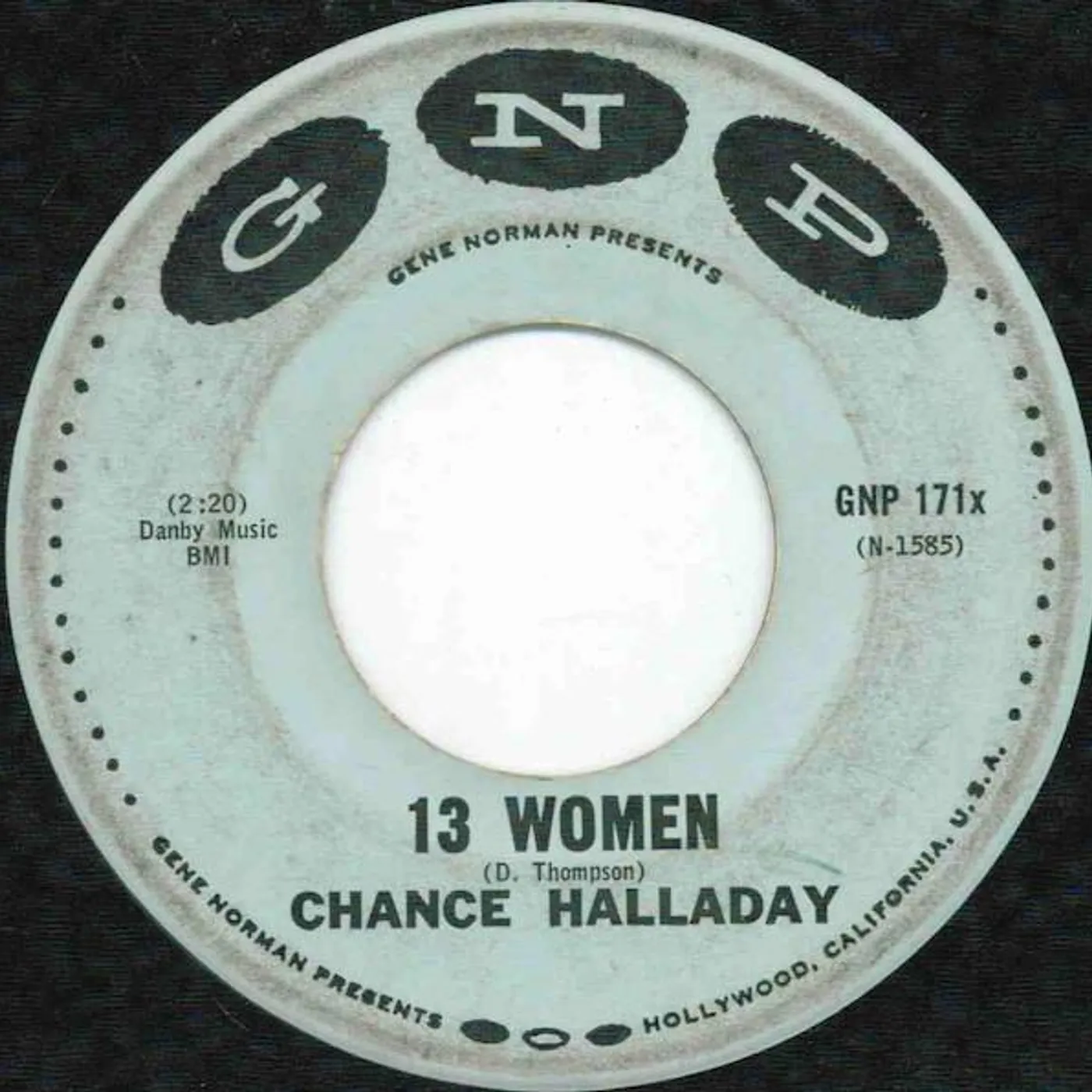Chance Halladay 13 WOMEN Vinyl Record