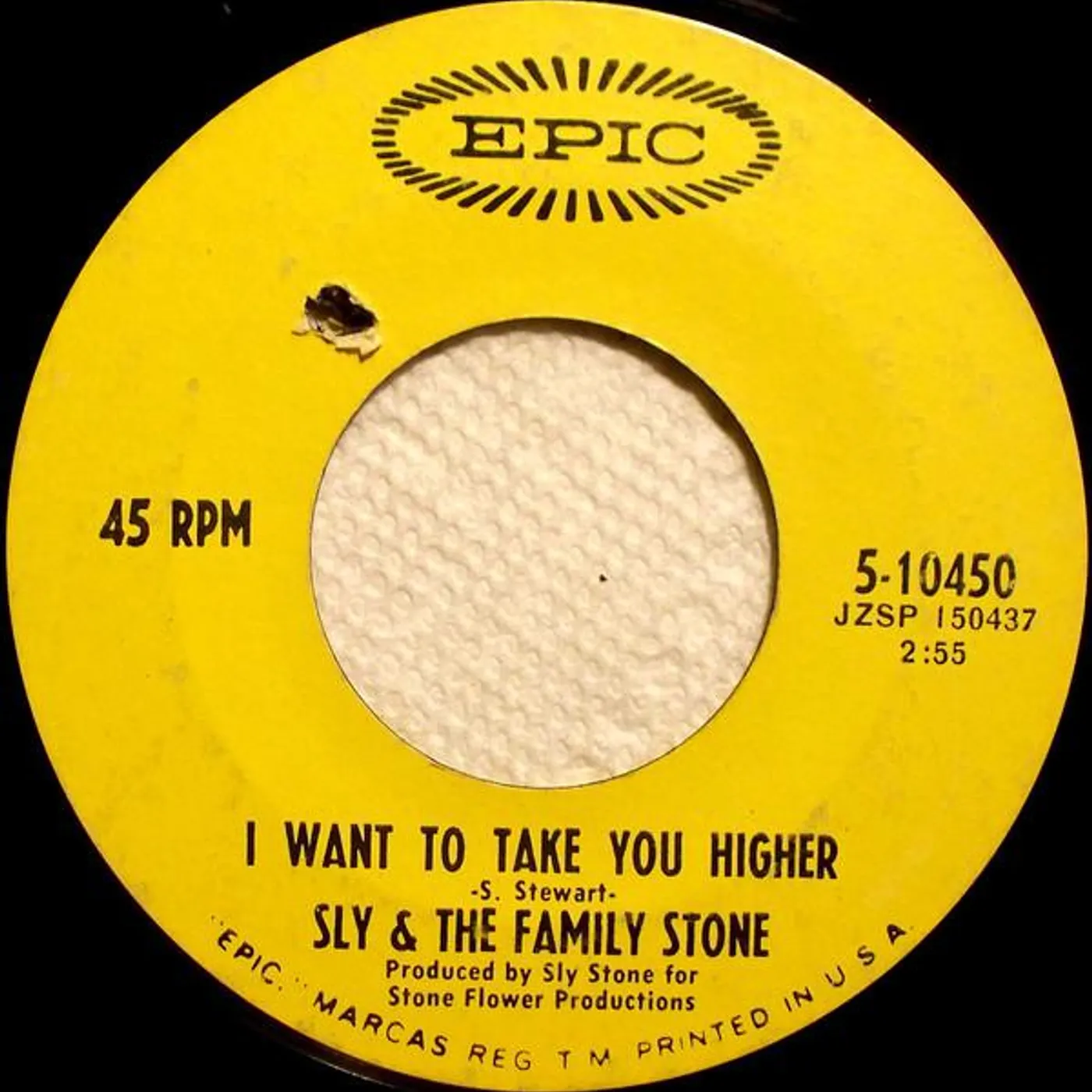 Sly & The Family Stone I WANT TO TAKE YOU HIGHER Vinyl Record - Holland Release