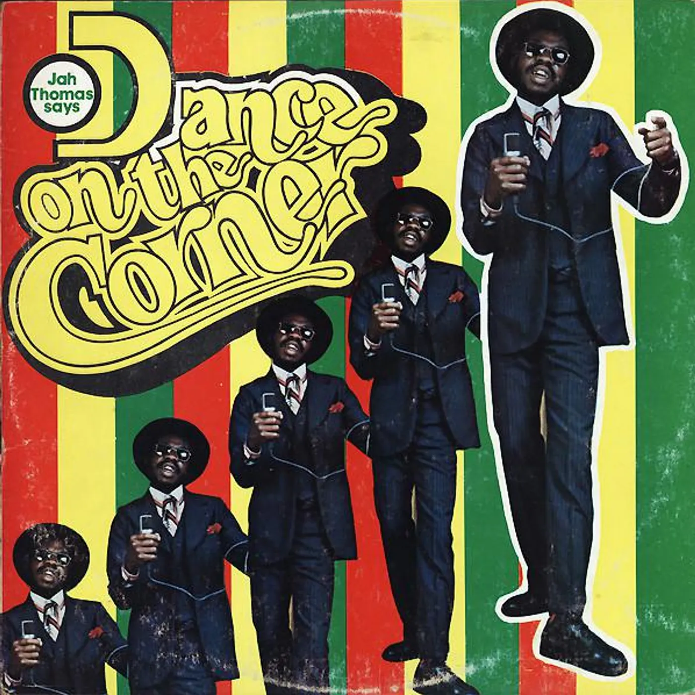 Jah Thomas DANCE ON THE CORNER Vinyl Record