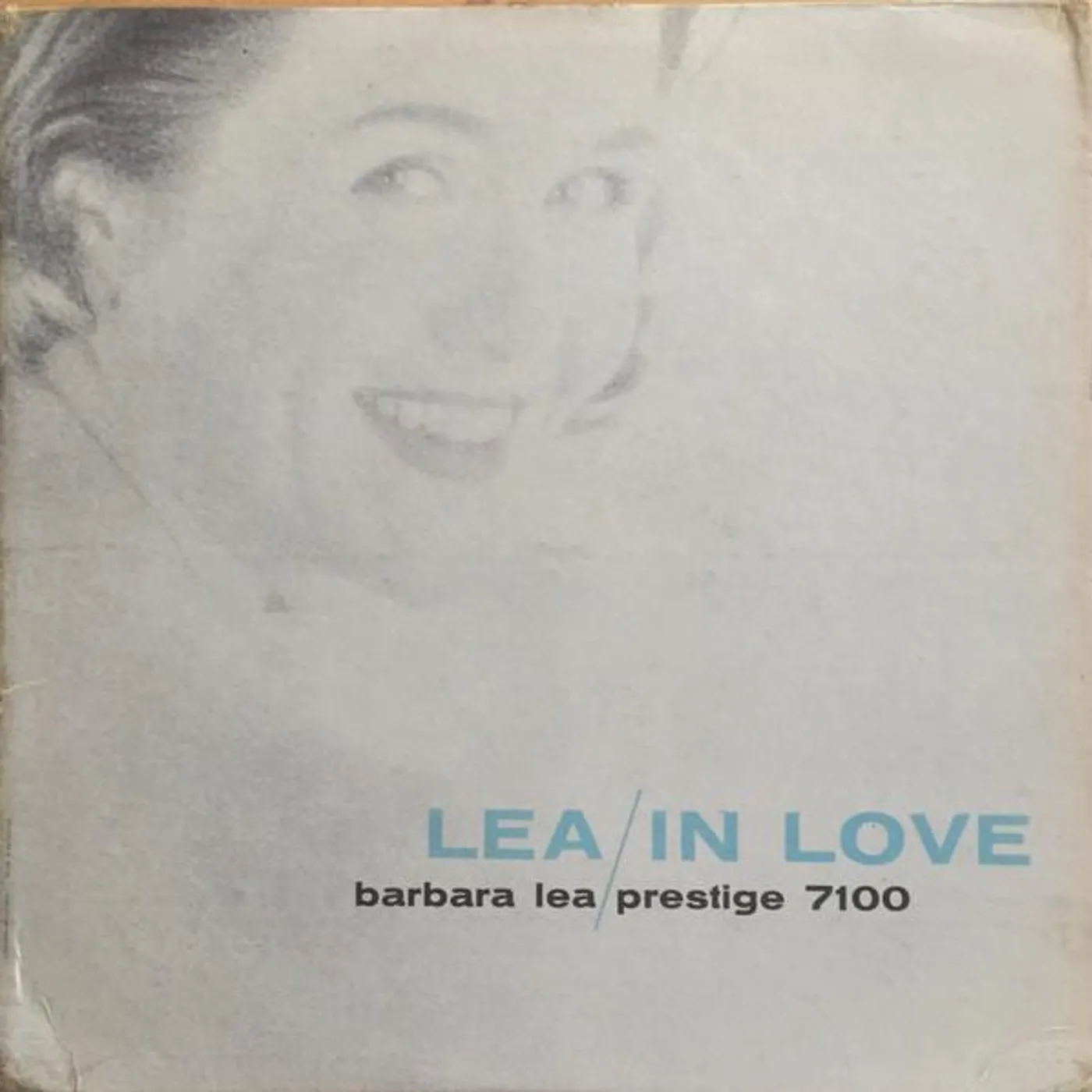 Barbara Lea LEA IN LOVE Vinyl Record - Mono