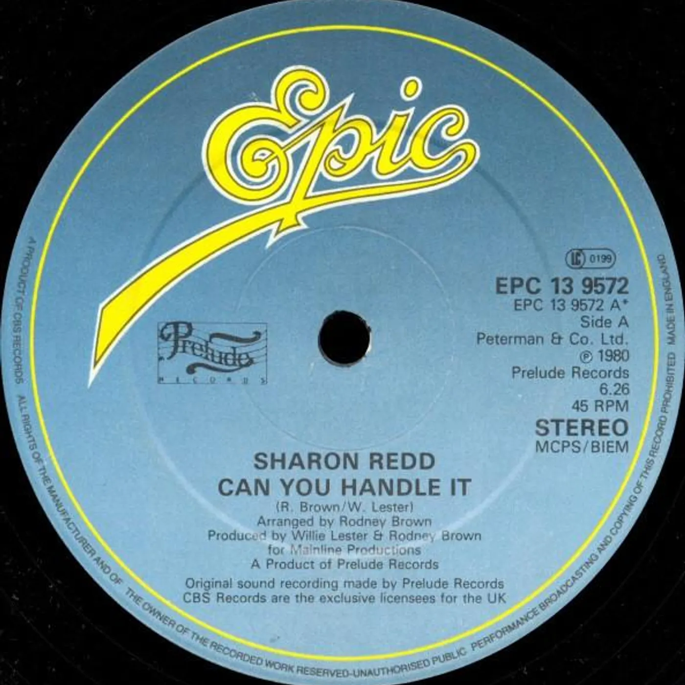 Sharon Redd CAN YOU HANDLE IT Vinyl Record