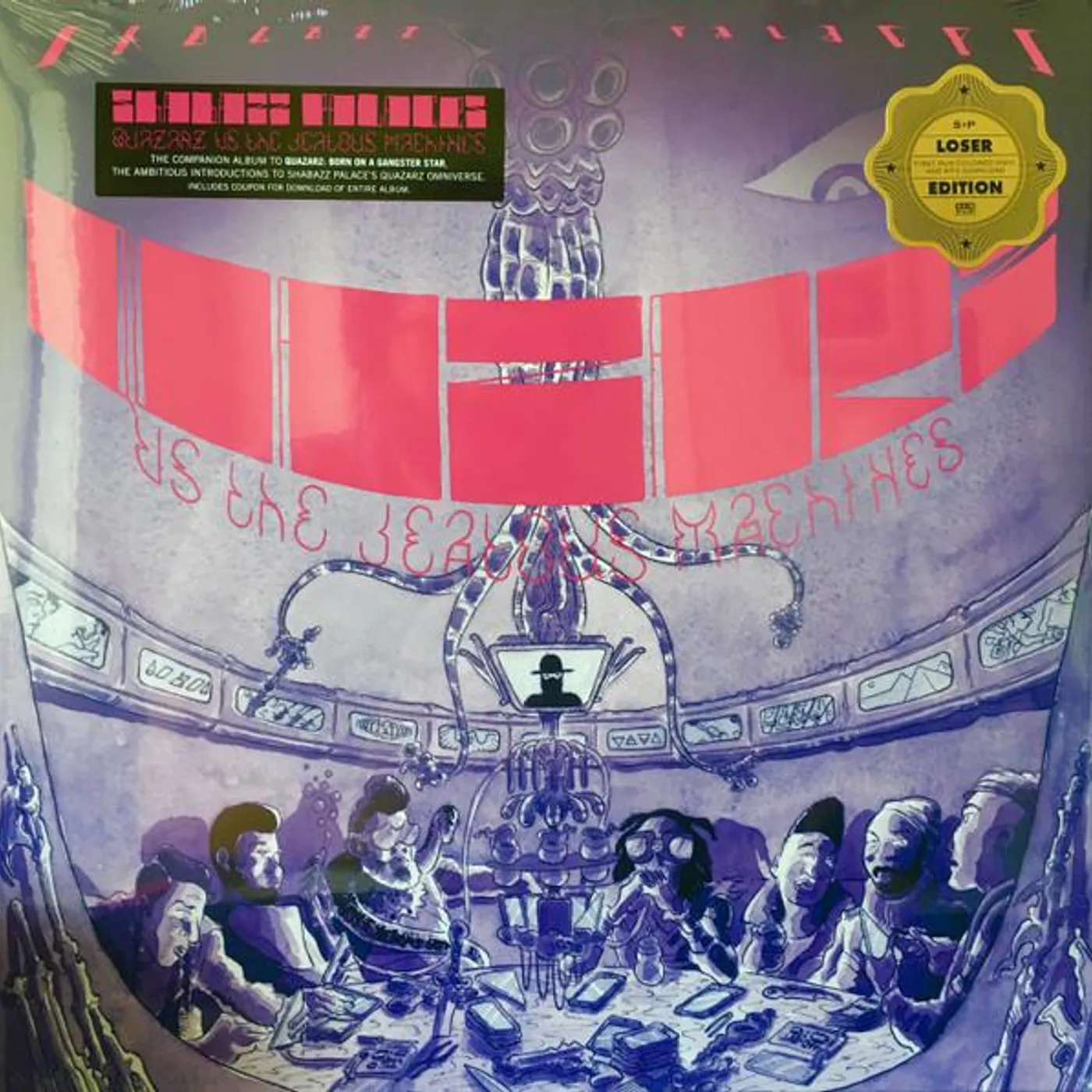 Shabazz Palaces QUAZARZ VS THE JEALOUS MACHINES (LOSER EDITION - LIMITED) Vinyl Record