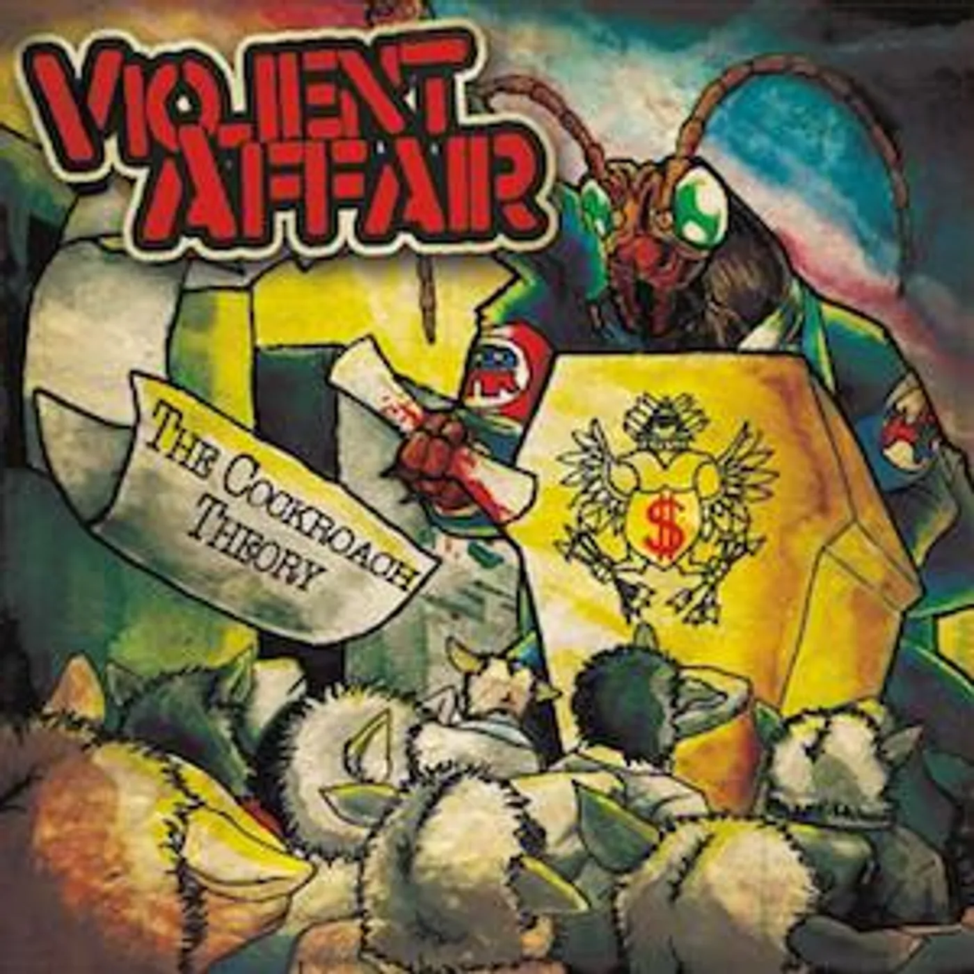 Violent Affair COCKROACH THEORY Vinyl Record