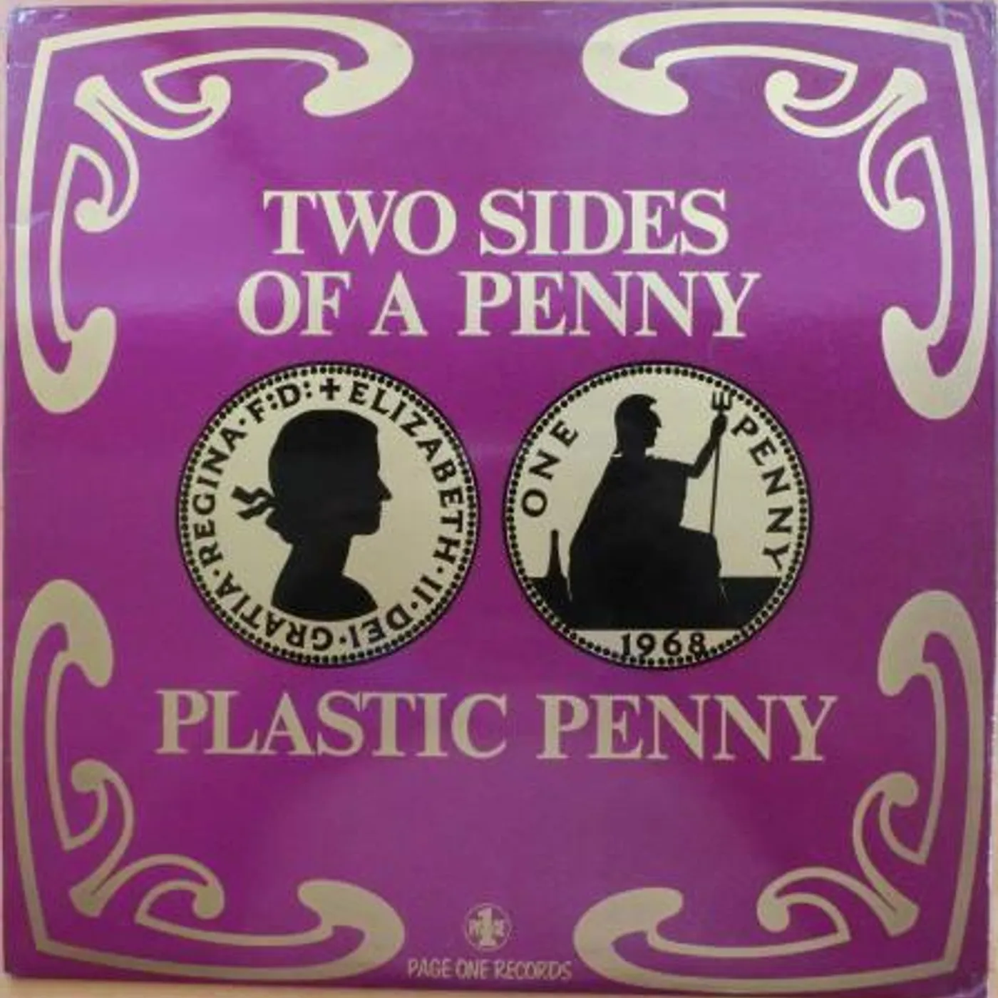 Plastic Penny Two Sides Of A Penny Vinyl Record