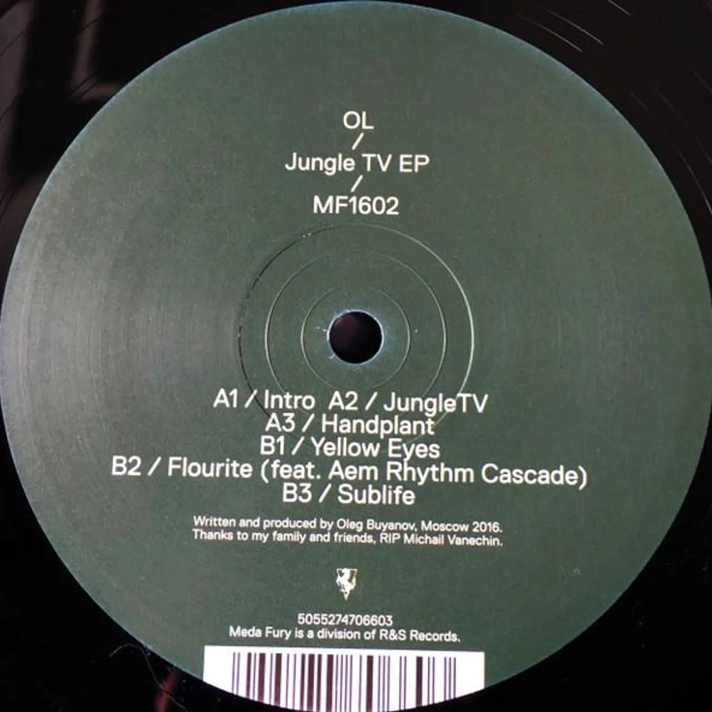 OL Jungle Tv Ep Vinyl Record