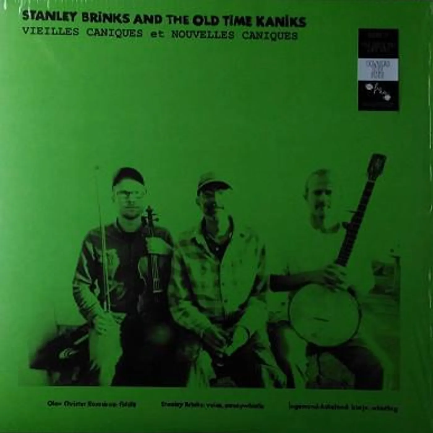 Stanley Brinks and The Old Time Kaniks VIEILLES CANIQUES / NOUVELLES CANIQUES Vinyl Record - UK Release