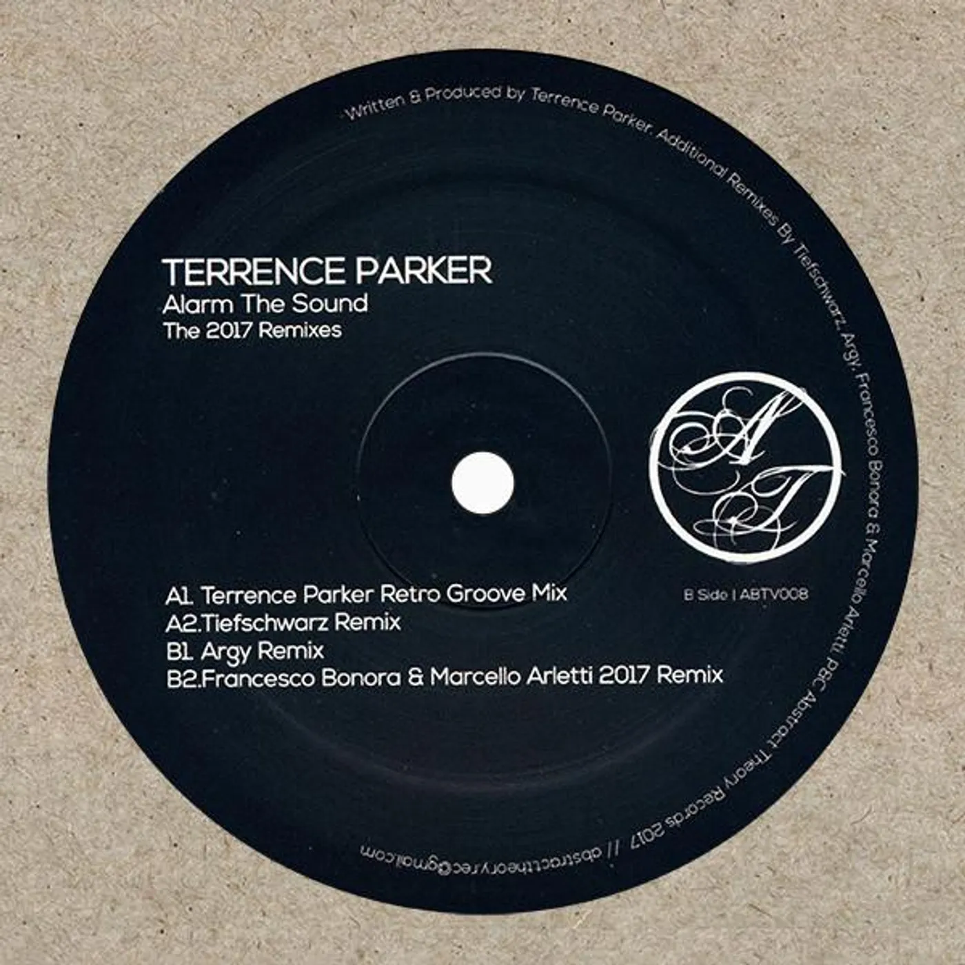Terrence Parker ALARM THE SOUND Vinyl Record