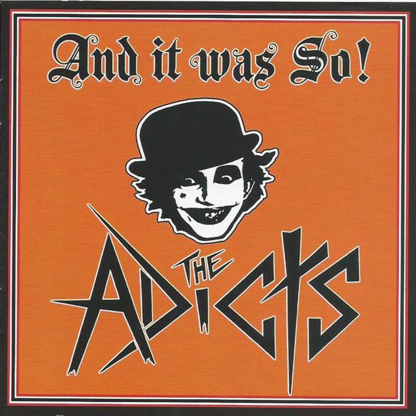 The Adicts & IT WAS SO CD