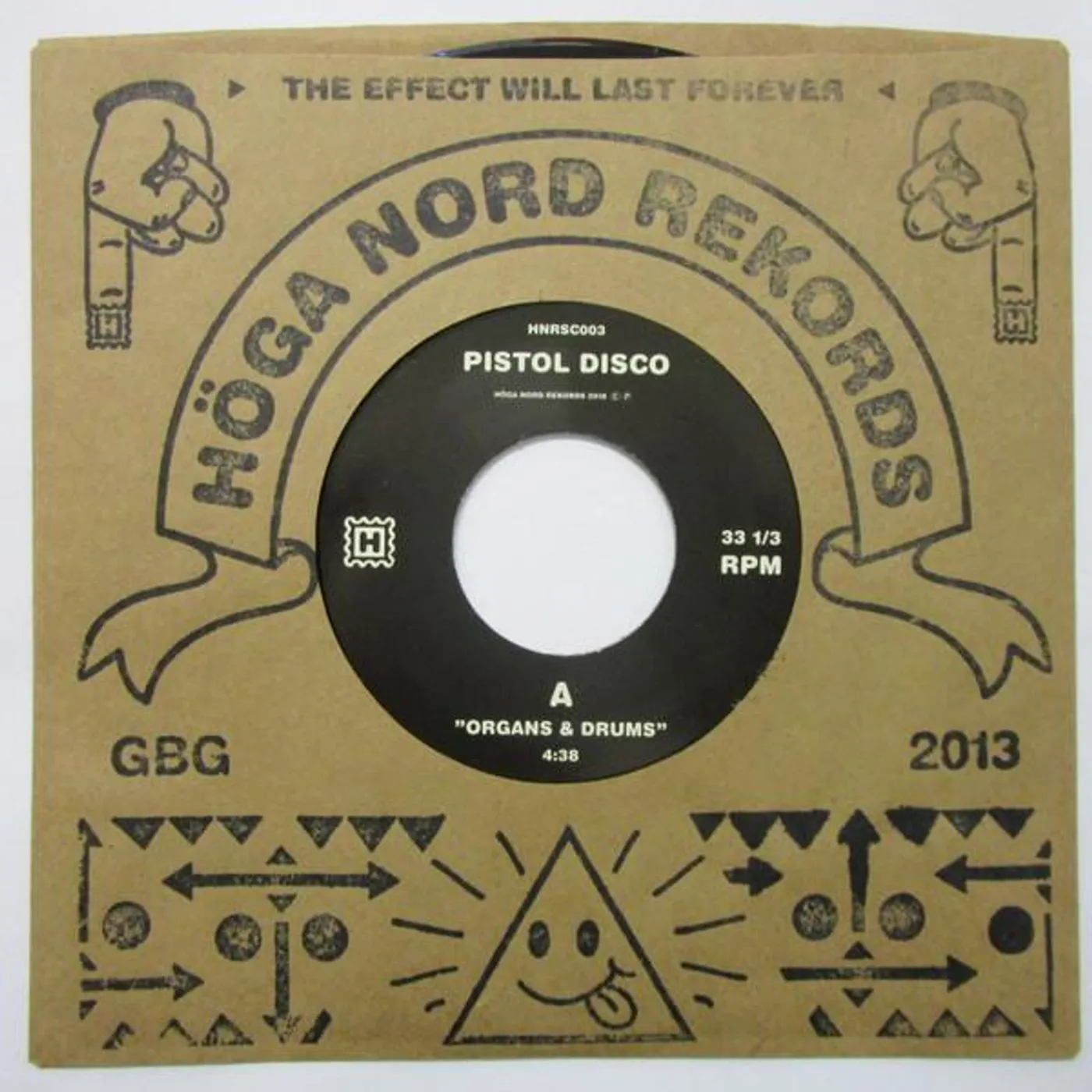 Pistol Disco Organs & Drums/Beat Of The Tune Vinyl Record