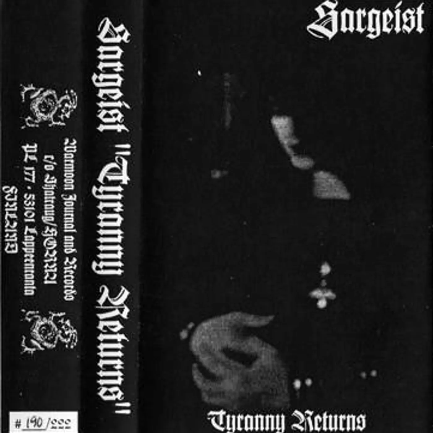 Sargeist TYRANNY RETURNS Vinyl Record
