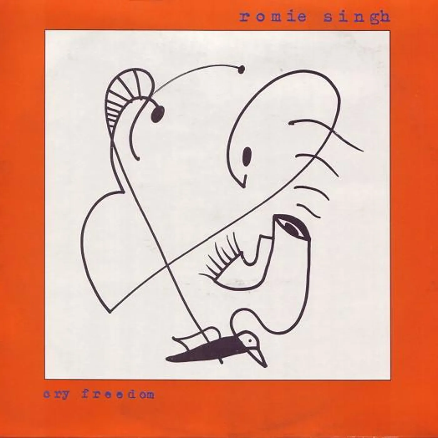 Romie Singh Cry Freedom Vinyl Record